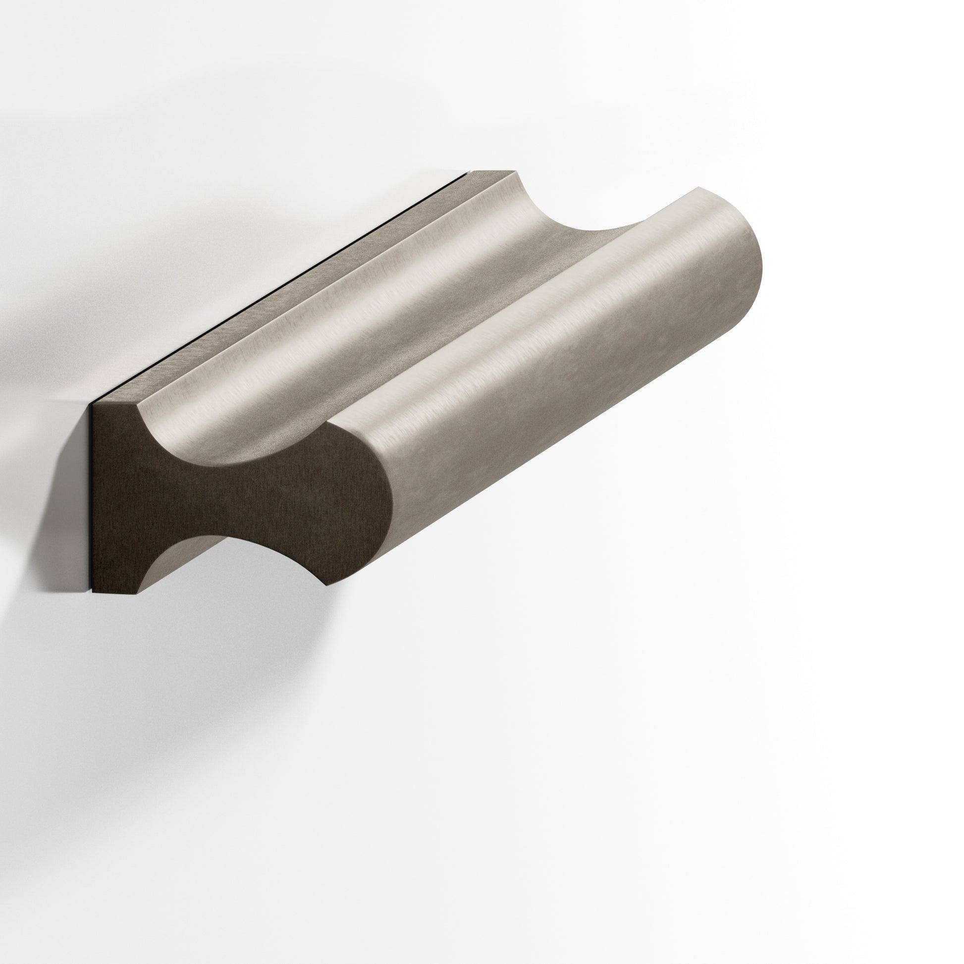 Colonial Bronze Series 490 4" Finger Pull Matte Pewter / 4"