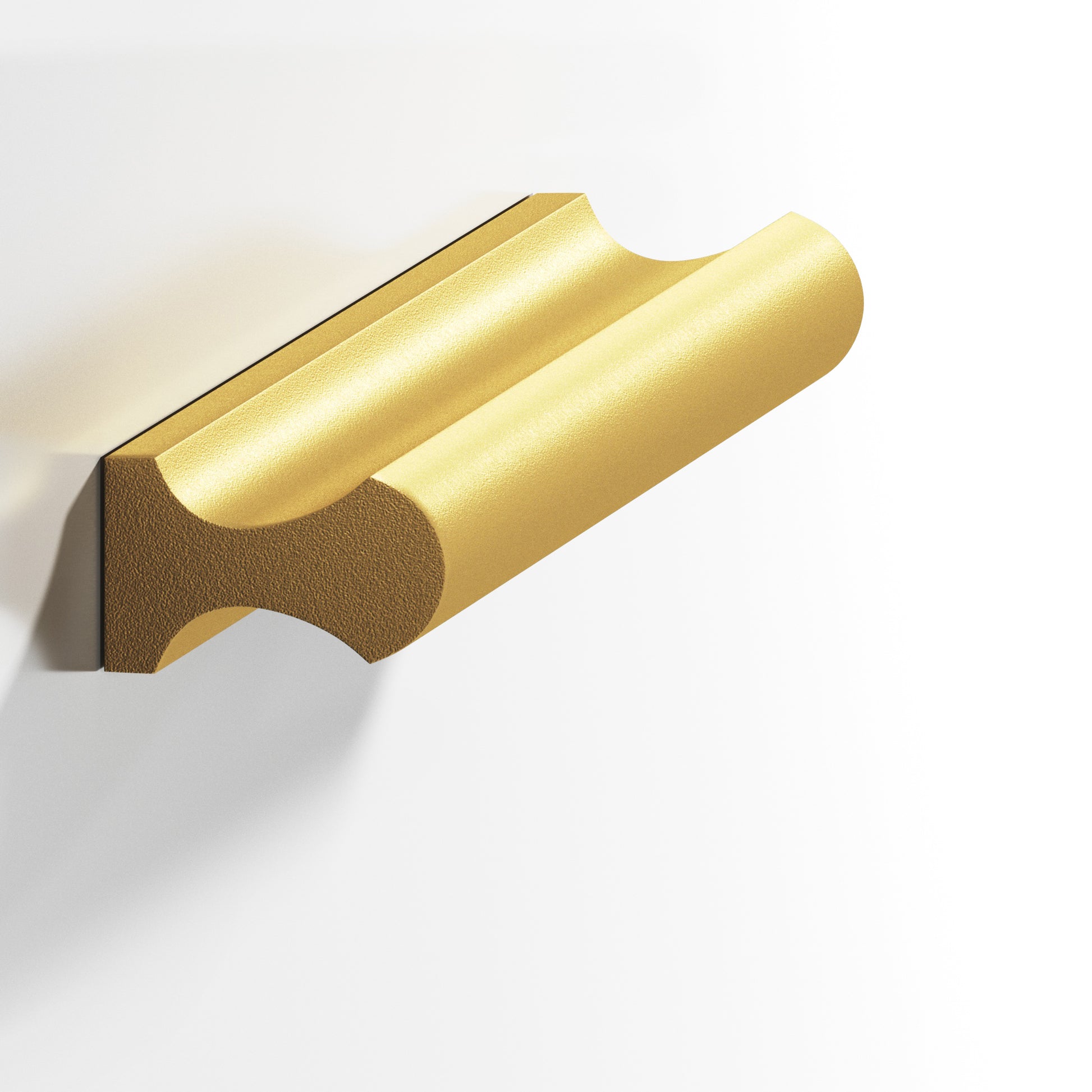 Colonial Bronze Series 490 8" Finger Pull Frost Brass™ / 8"