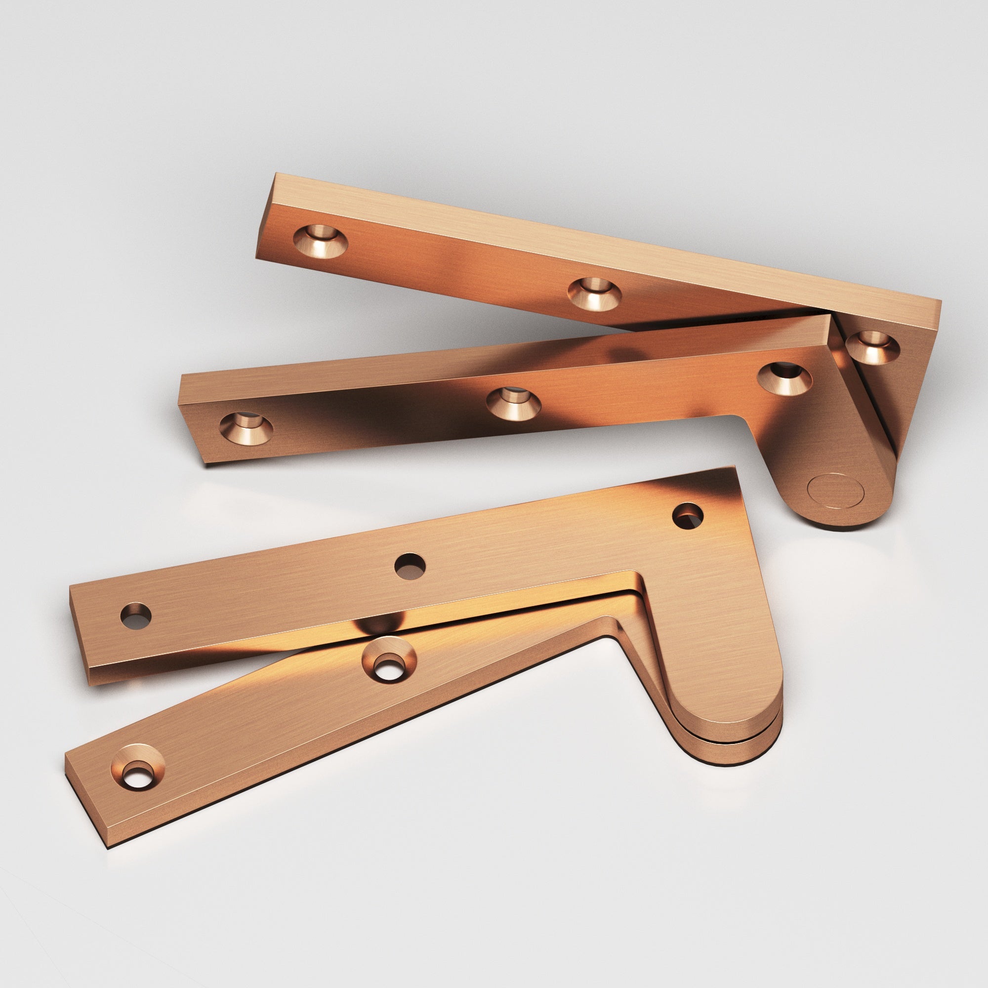 Colonial Bronze Series 4 4.375" Fixed Pin Pivot Hinge Satin Bronze / 4.375"