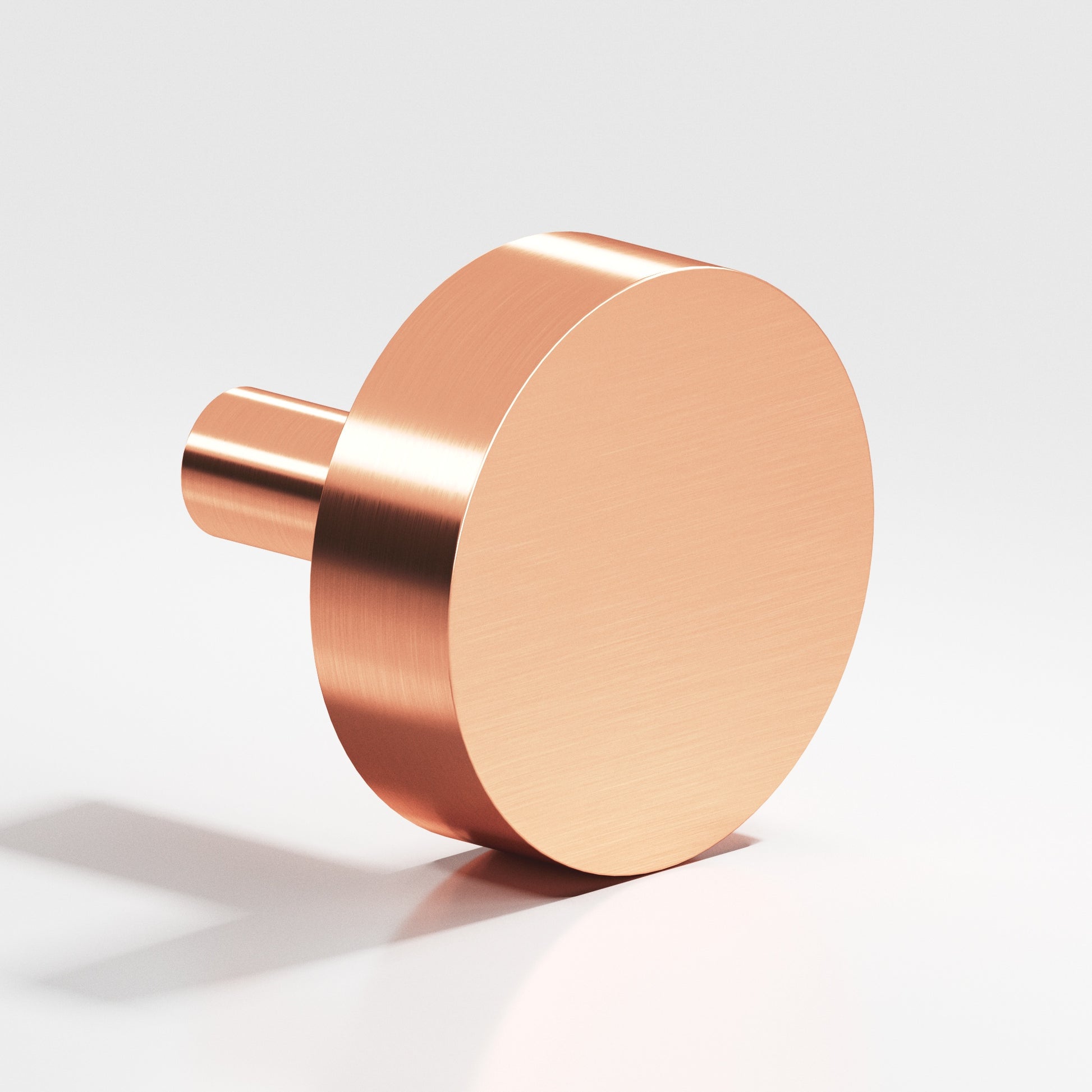 Colonial Bronze Series 511 1.25" Round Cabinet Knob With Straight Post Satin Copper / 1.25"