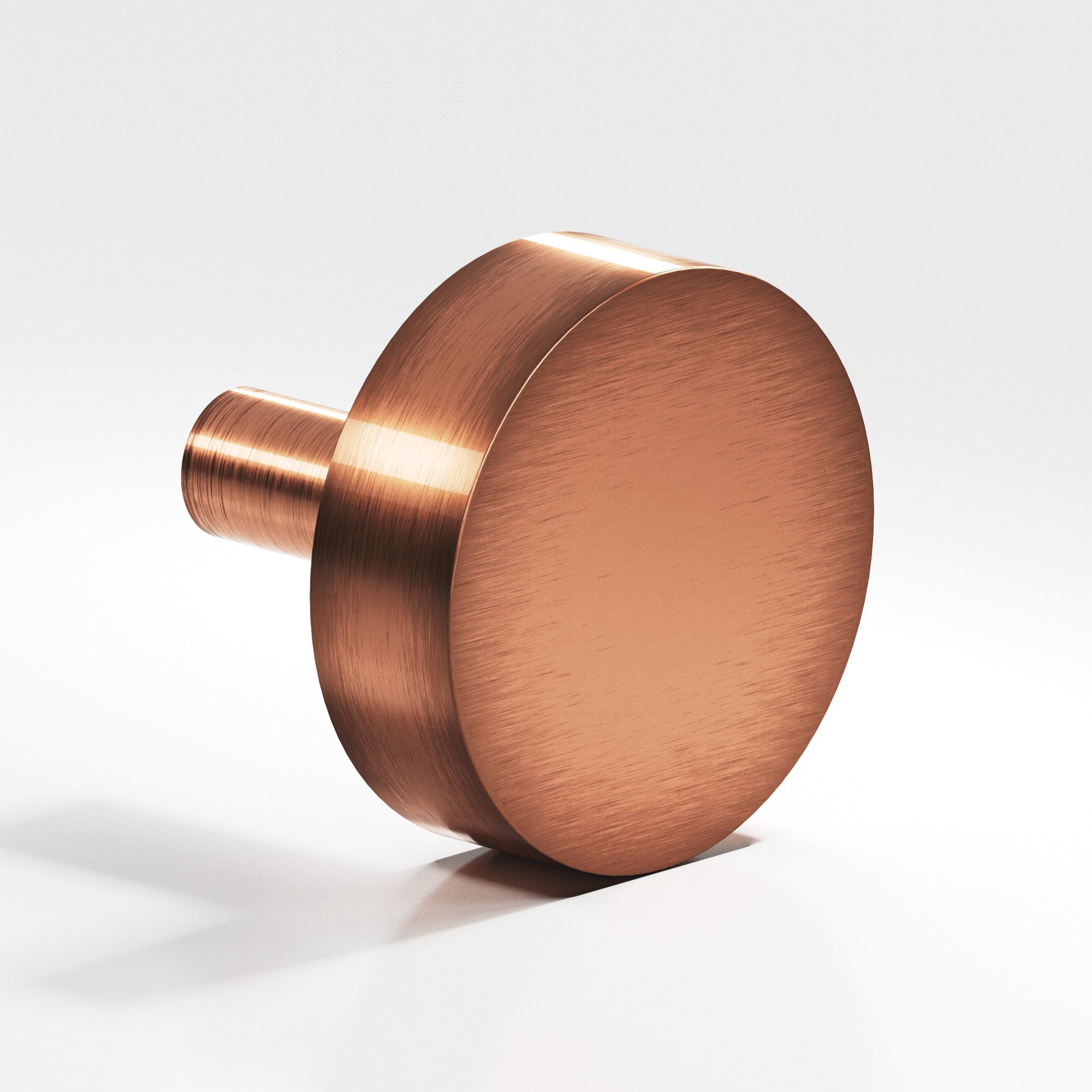 Colonial Bronze Series 512 1.5" Round Cabinet Knob With Straight Post Antique Copper / 1.5"