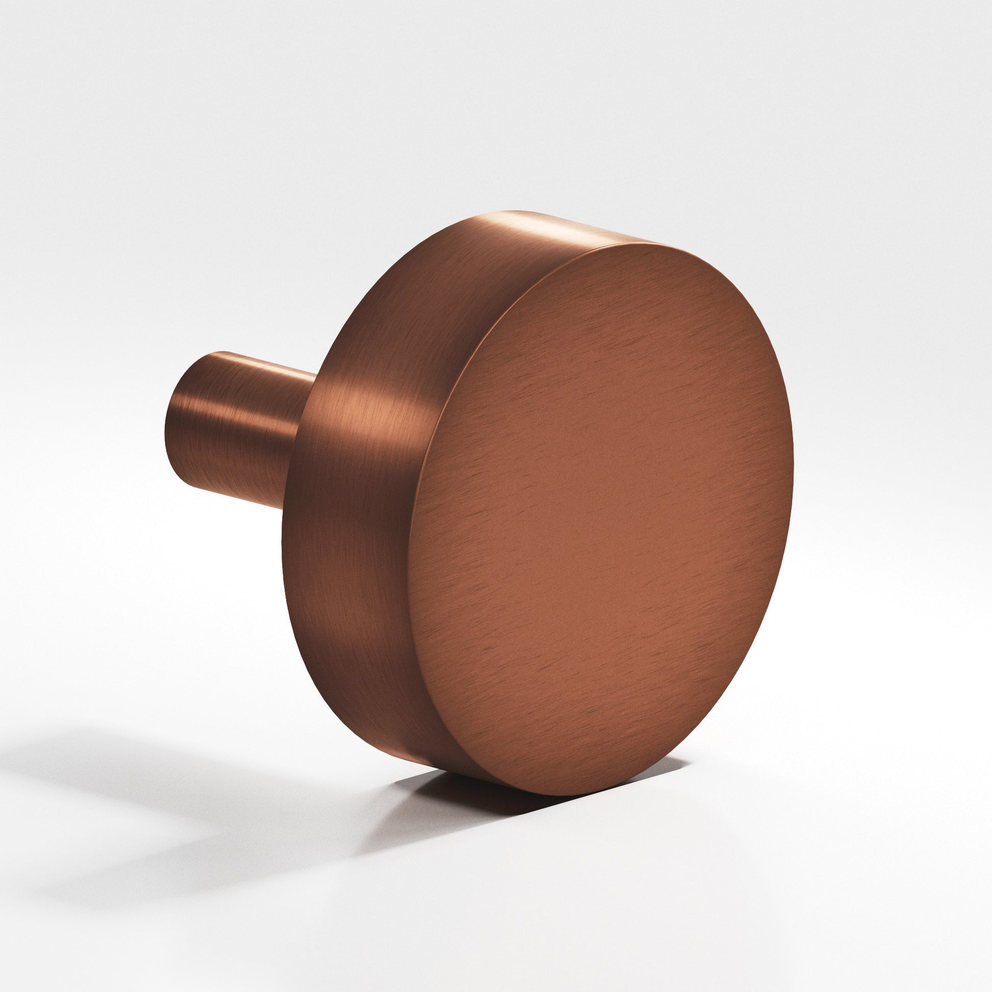Colonial Bronze Series 511 1.25" Round Cabinet Knob With Straight Post Matte Antique Copper / 1.25"