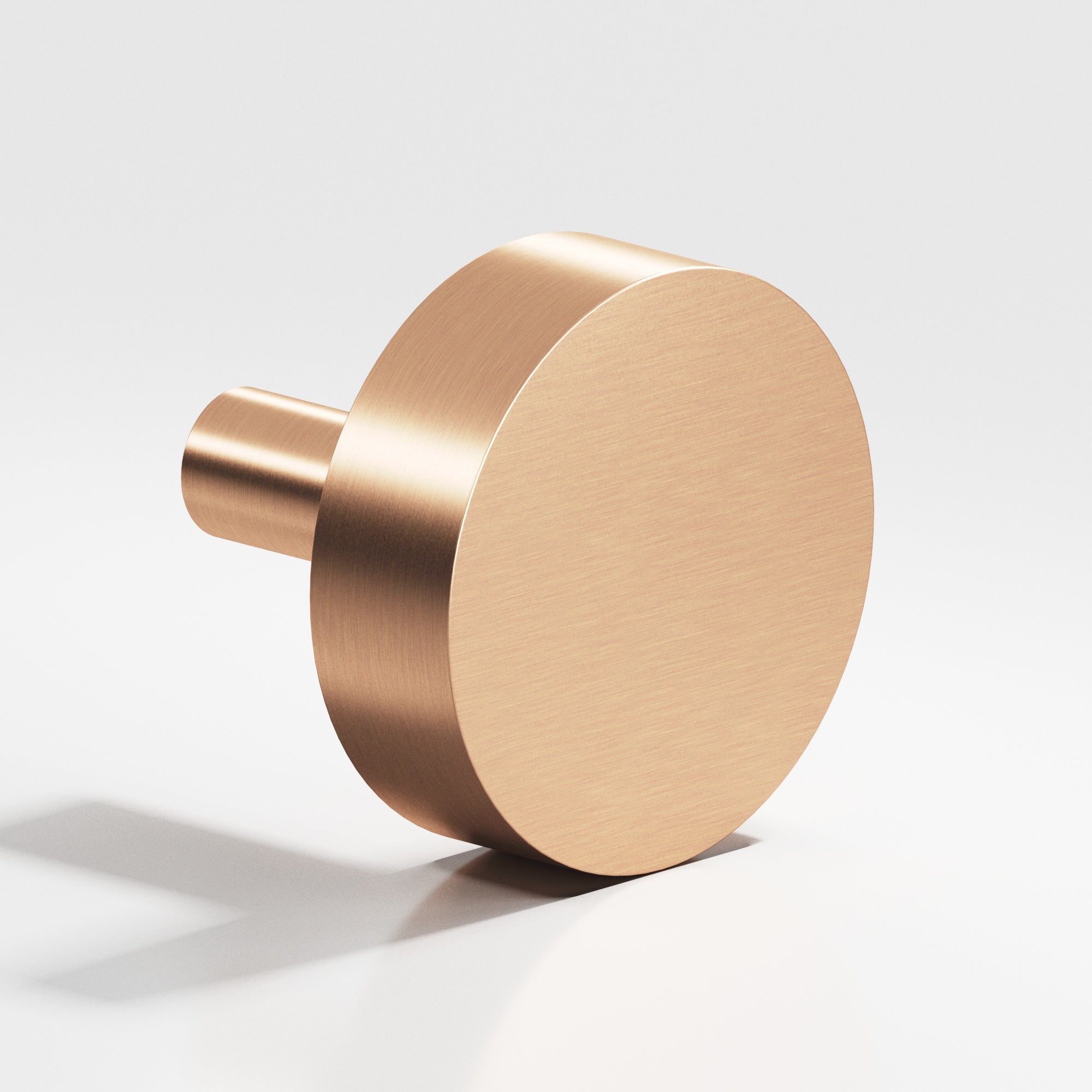 Colonial Bronze Series 510 1" Round Cabinet Knob With Straight Post Satin Bronze / 1"