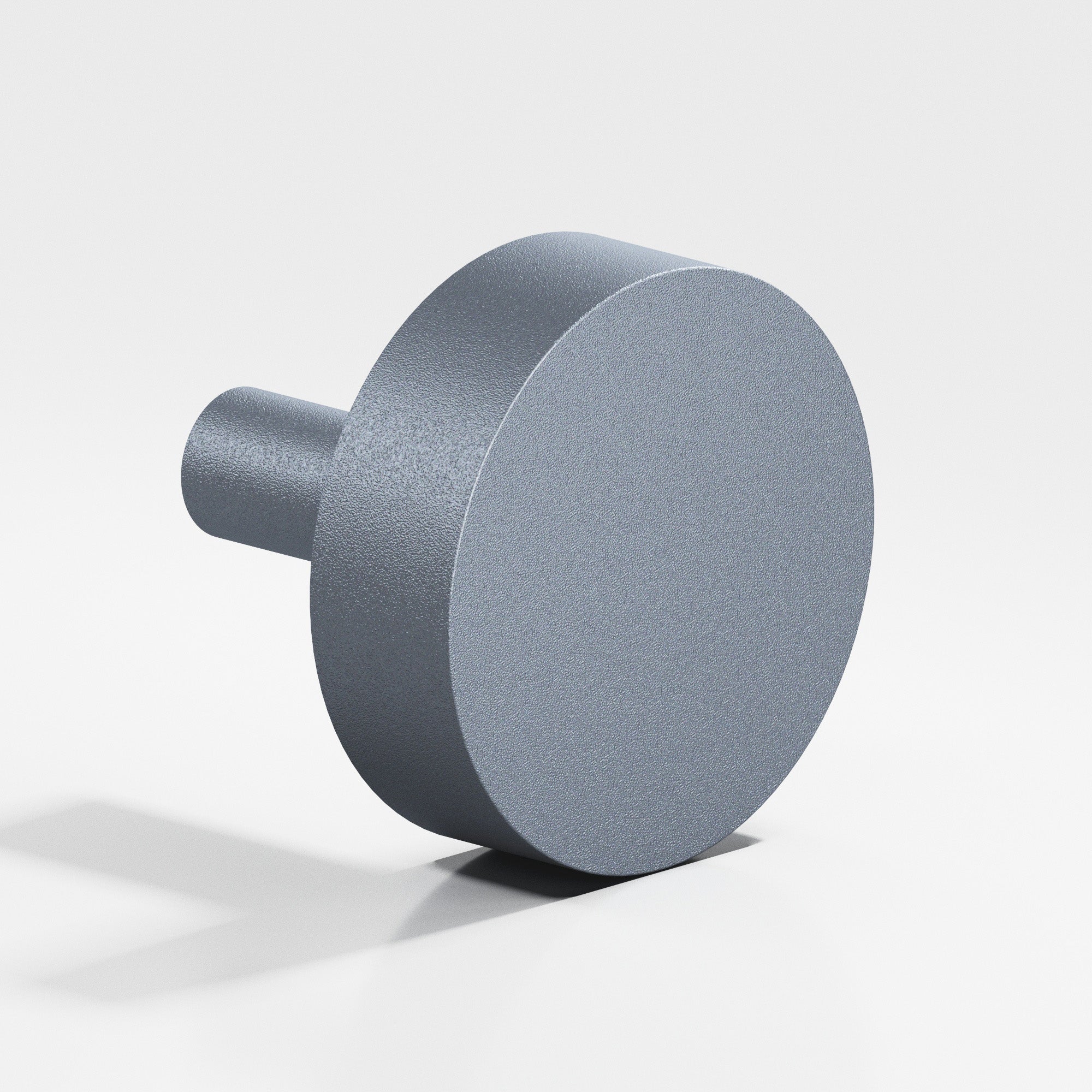 Colonial Bronze Series 510 1" Round Cabinet Knob With Straight Post Frost Chrome™ / 1"