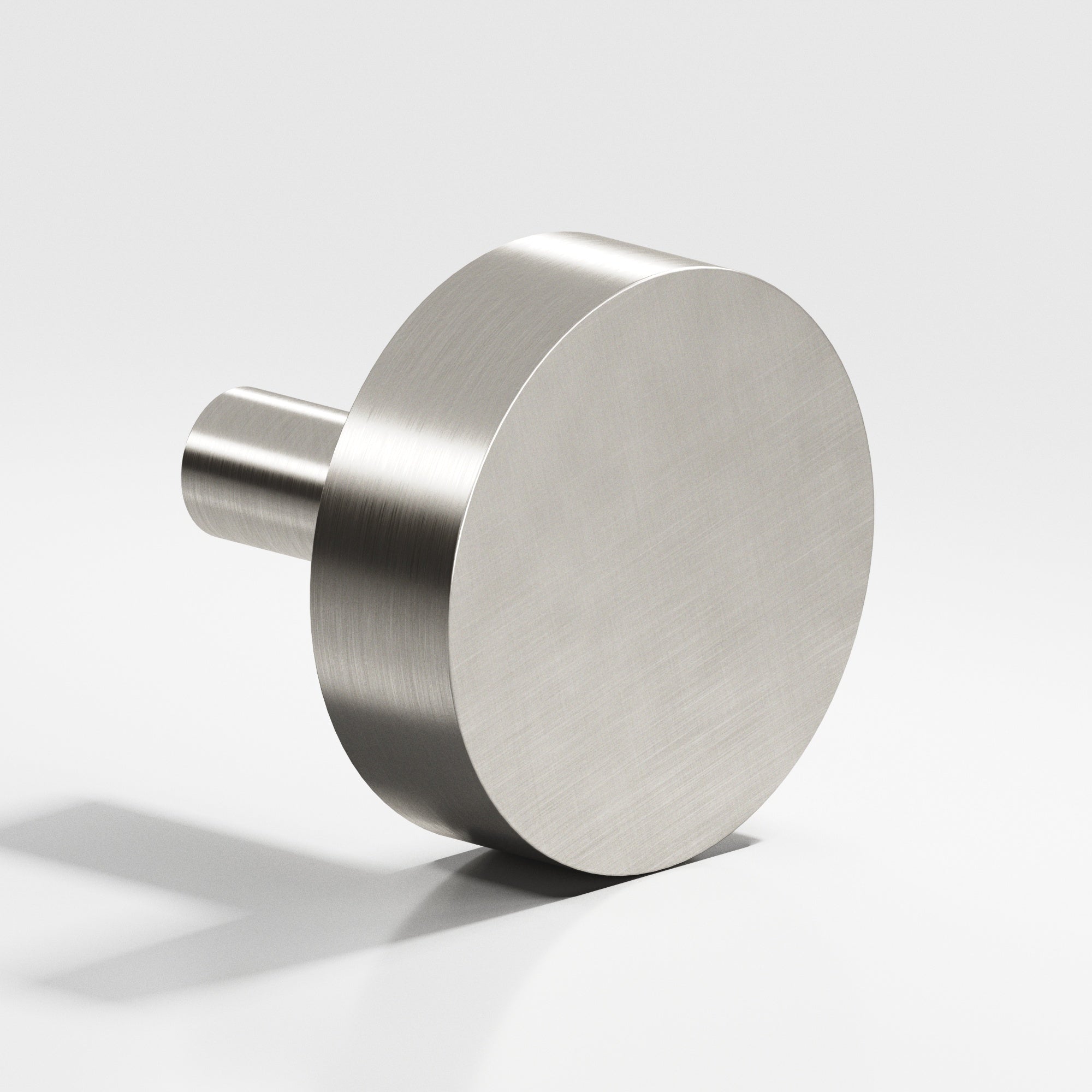 Colonial Bronze Series 511 1.25" Round Cabinet Knob With Straight Post Satin Nickel / 1.25"