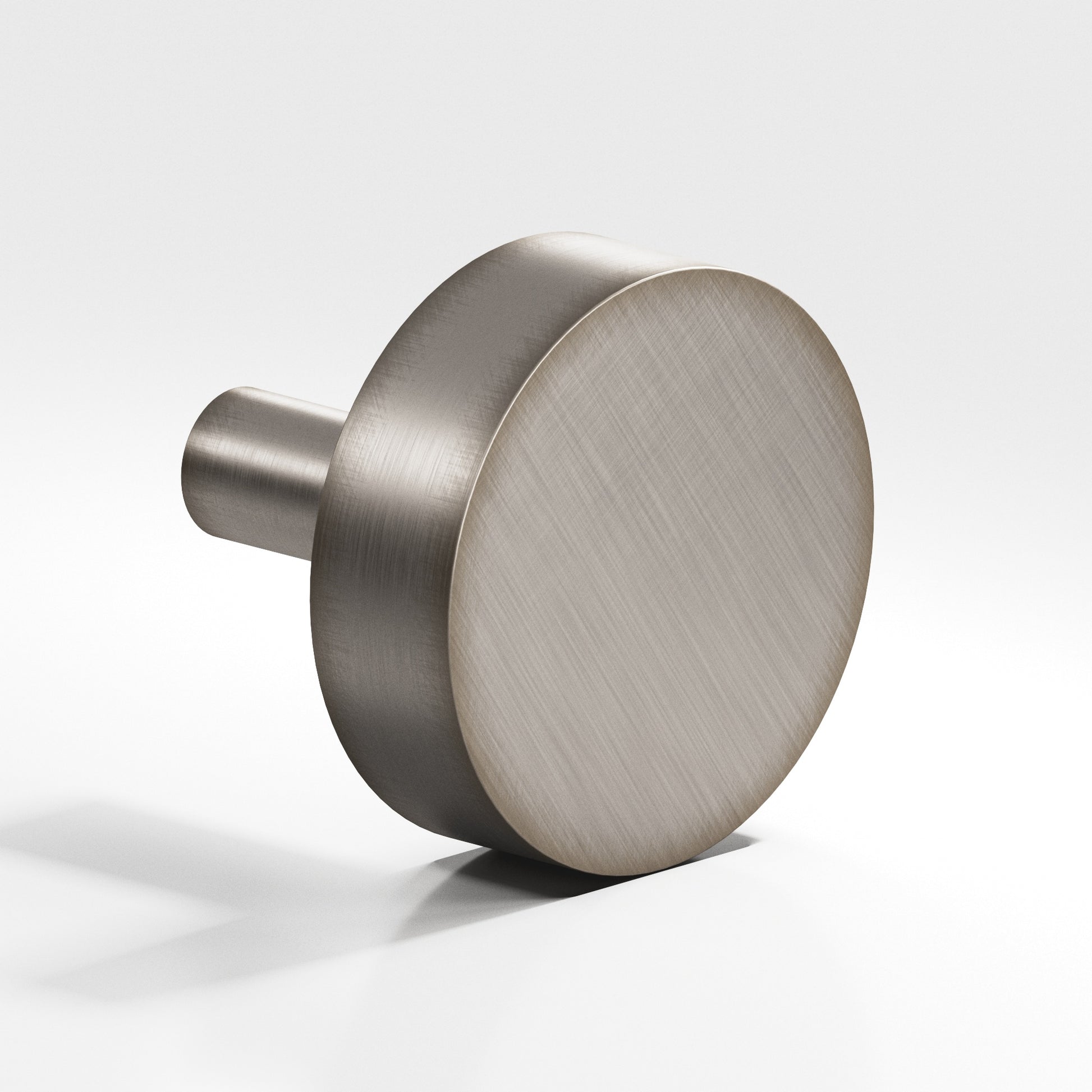 Colonial Bronze Series 511 1.25" Round Cabinet Knob With Straight Post Pewter / 1.25"