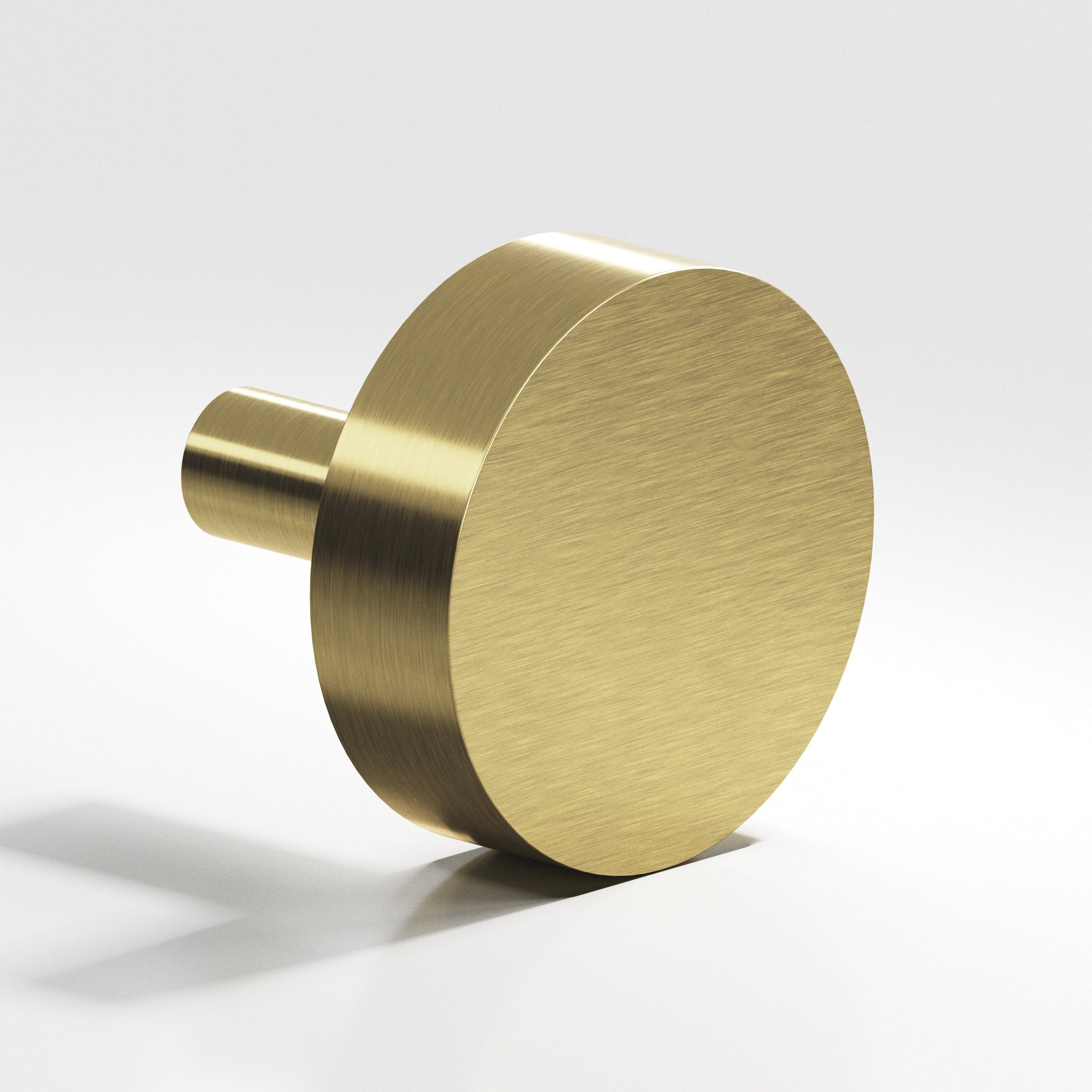 Colonial Bronze Series 511 1.25" Round Cabinet Knob With Straight Post Antique Brass / 1.25"
