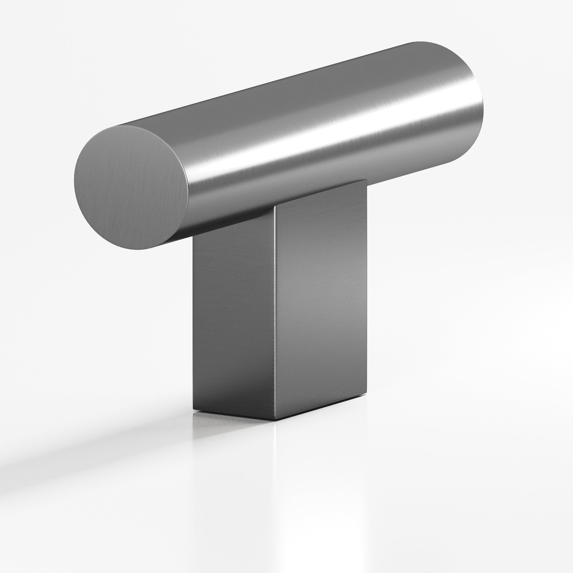 Colonial Bronze Series 534 1.5" Round Cabinet T-Knob With Rectangular Post Graphite / 1.5"