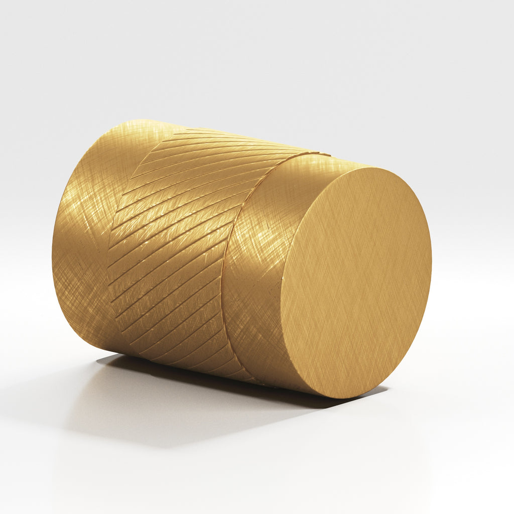 Colonial Bronze Series 548 .75" Round Single-Knurled Cabinet Knob Back-To-Back Shower Kit Weathered Brass / .75"