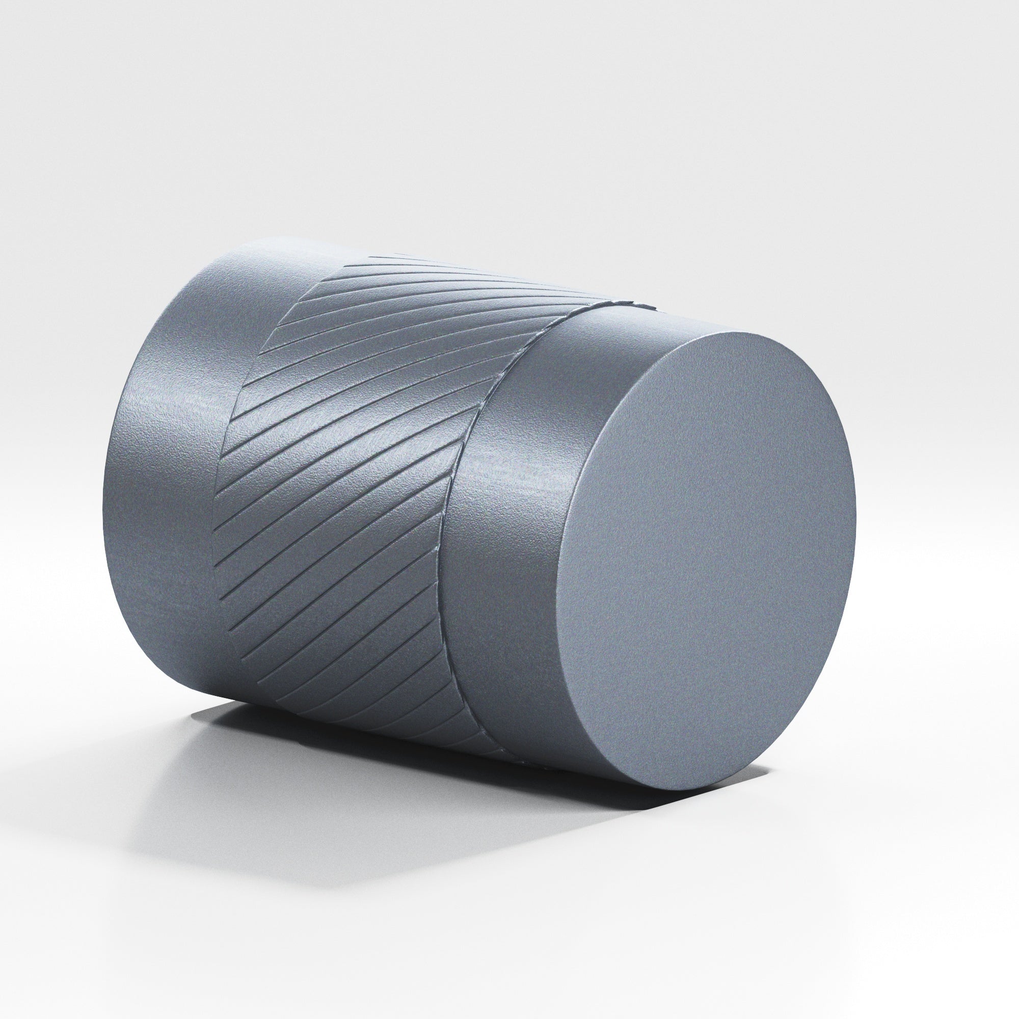 Colonial Bronze Series 548 .75" Round Single-Knurled Cabinet Knob Back-To-Back Shower Kit Frost Chrome™ / .75"