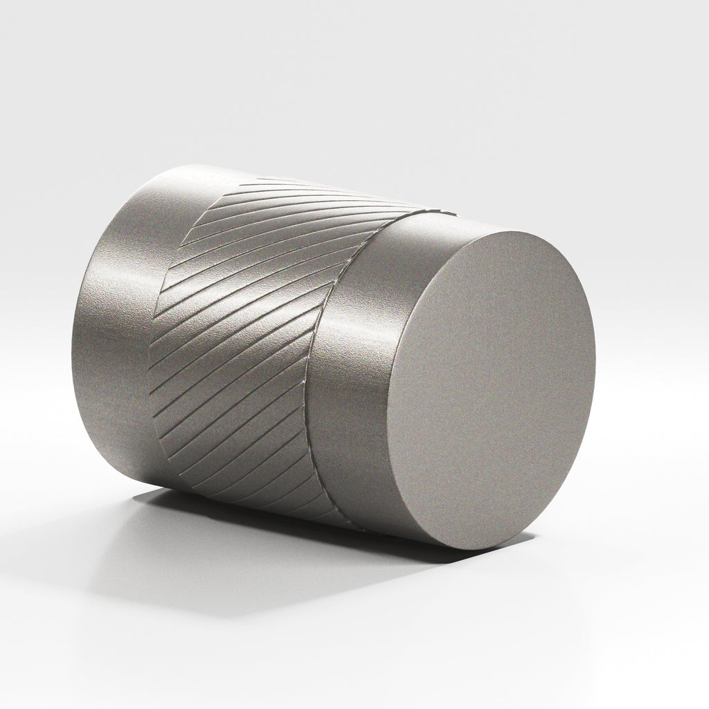Colonial Bronze Series 548 .75" Round Single-Knurled Cabinet Knob Back-To-Back Shower Kit Frost Nickel™ / .75"