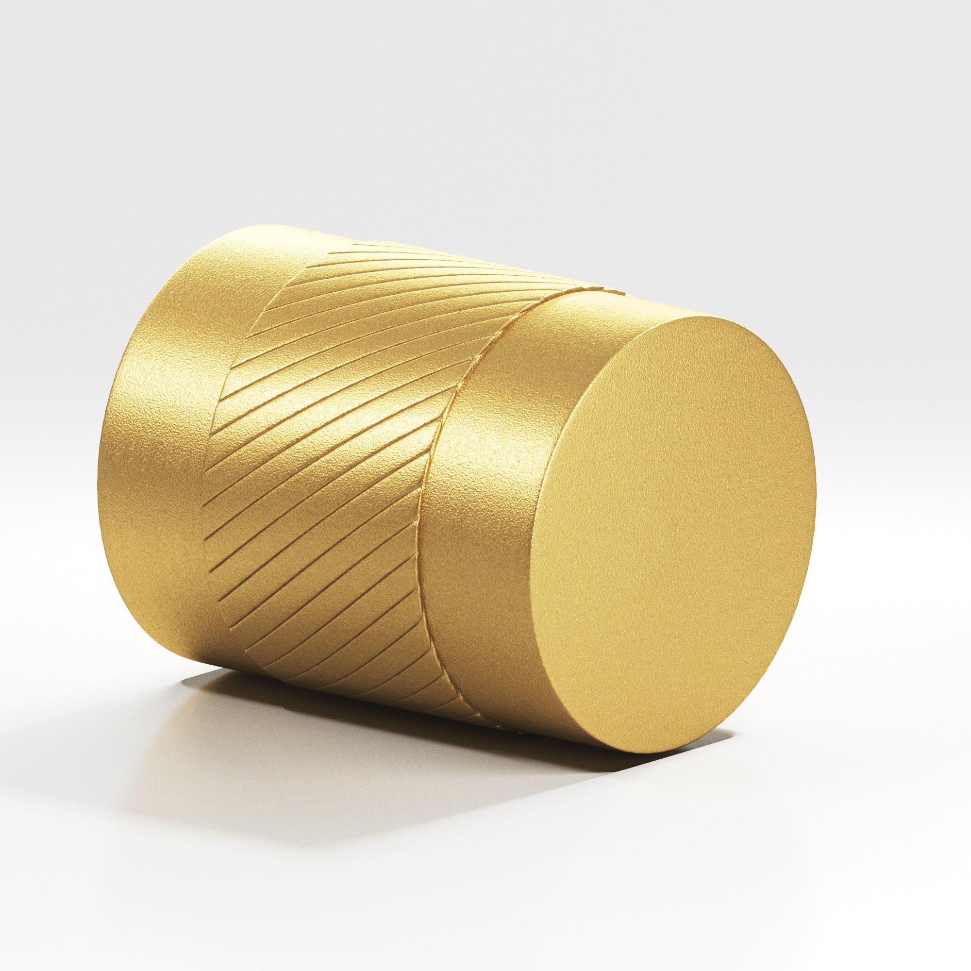 Colonial Bronze Series 548 .75" Round Single-Knurled Cabinet Knob Back-To-Back Shower Kit Frost Brass™ / .75"