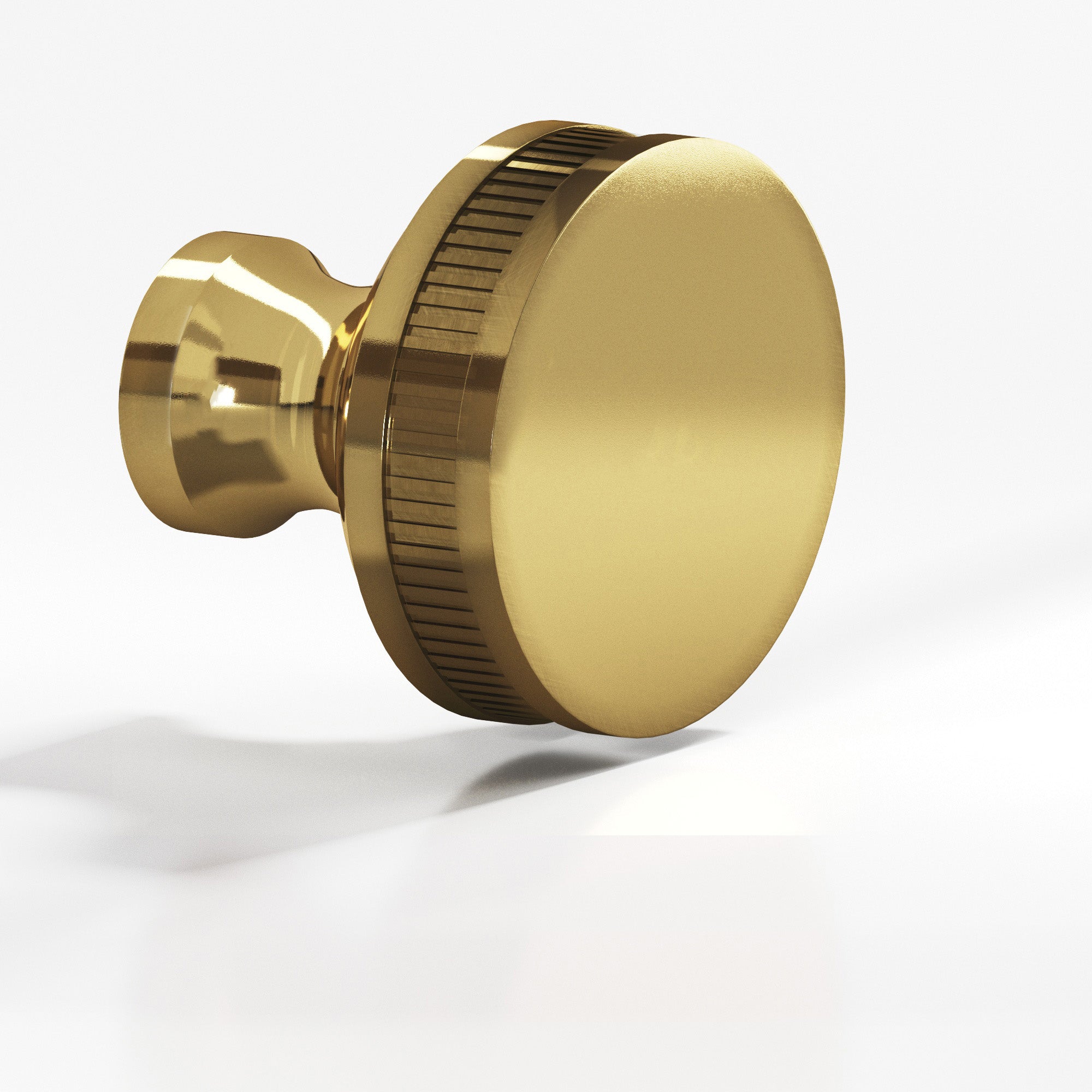 Colonial Bronze Series 585 1.5" Round Coined Sandwich Cabinet Knob Back-To-Back Shower Kit Antique Bronze / 1.5"