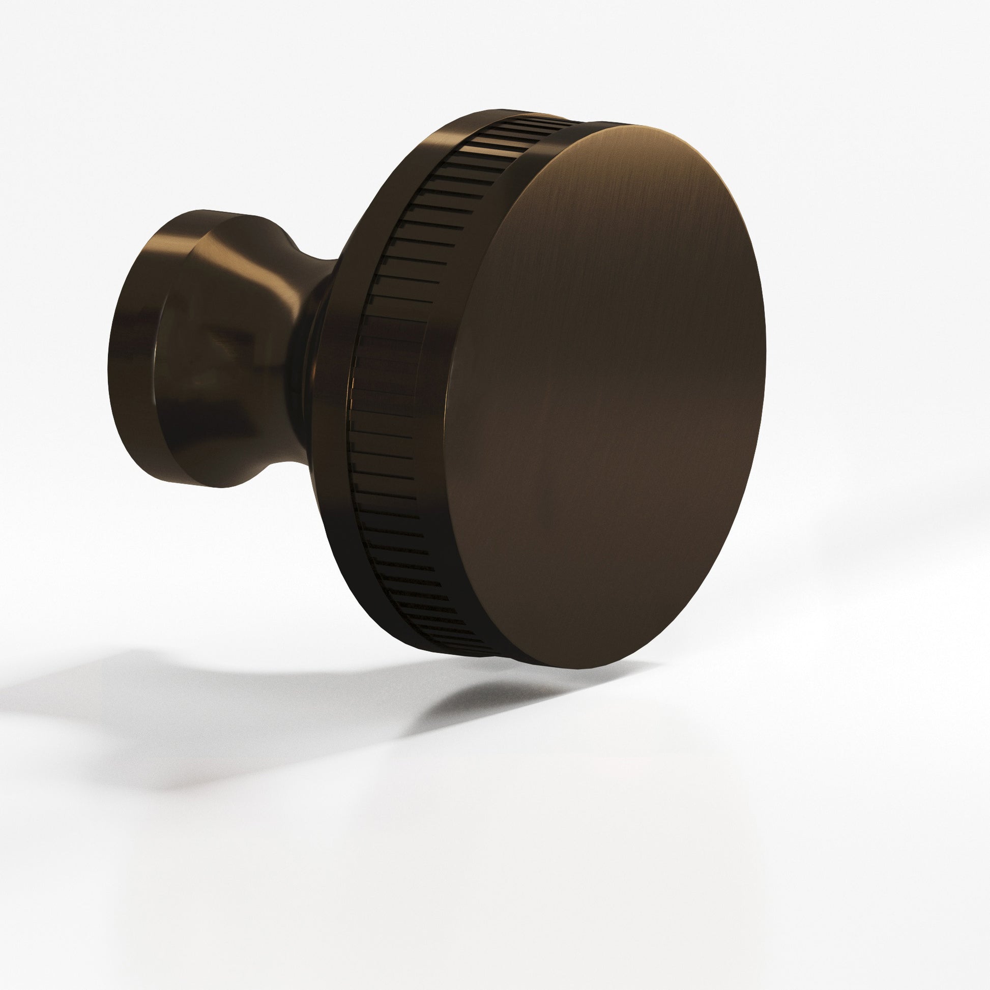 Colonial Bronze Series 583 1" Round Coined Sandwich Cabinet Knob Oil Rubbed Bronze / 1"