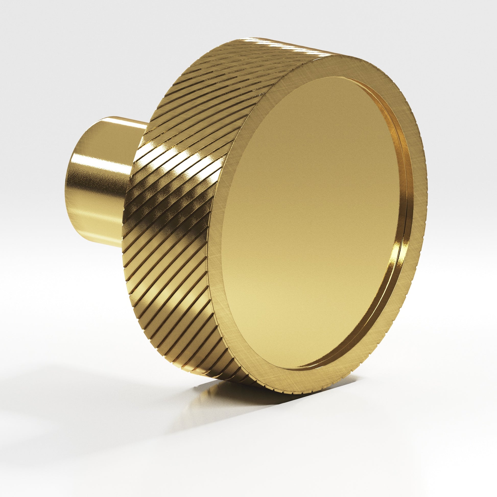 Colonial Bronze Series 591 1.25" Round Single-Knurled Sandwich Cabinet Knob Antique Bronze / 1.25"