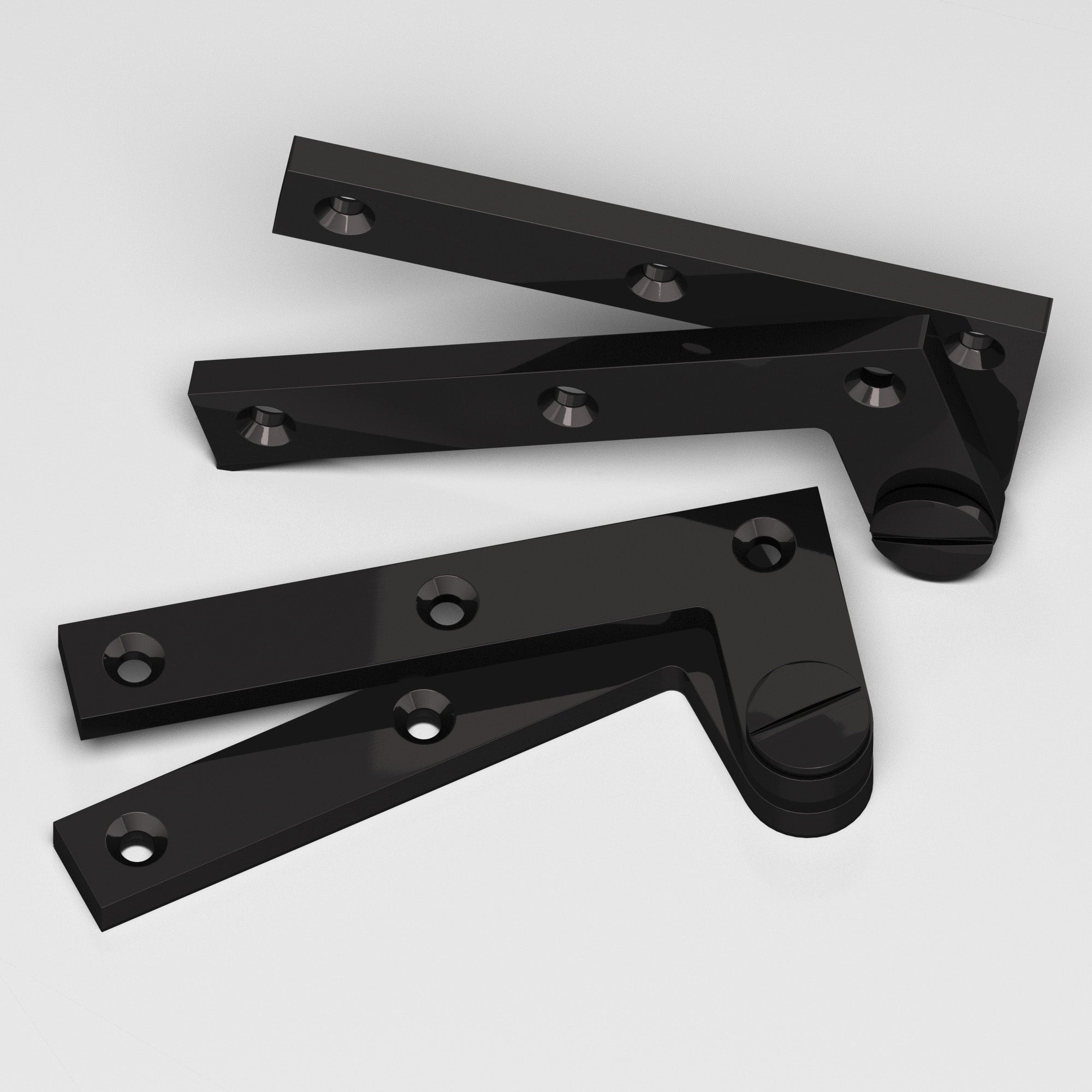 Colonial Bronze Series 5 4.375" Removable Screw Pivot Hinge Satin Black / 4.375"