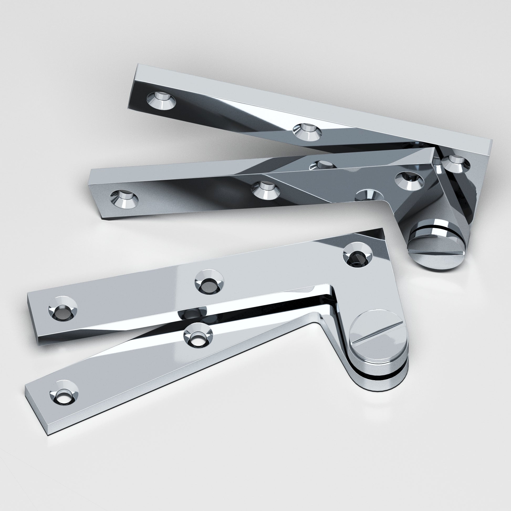 Colonial Bronze Series 5 4.375" Removable Screw Pivot Hinge Polished Chrome / 4.375"