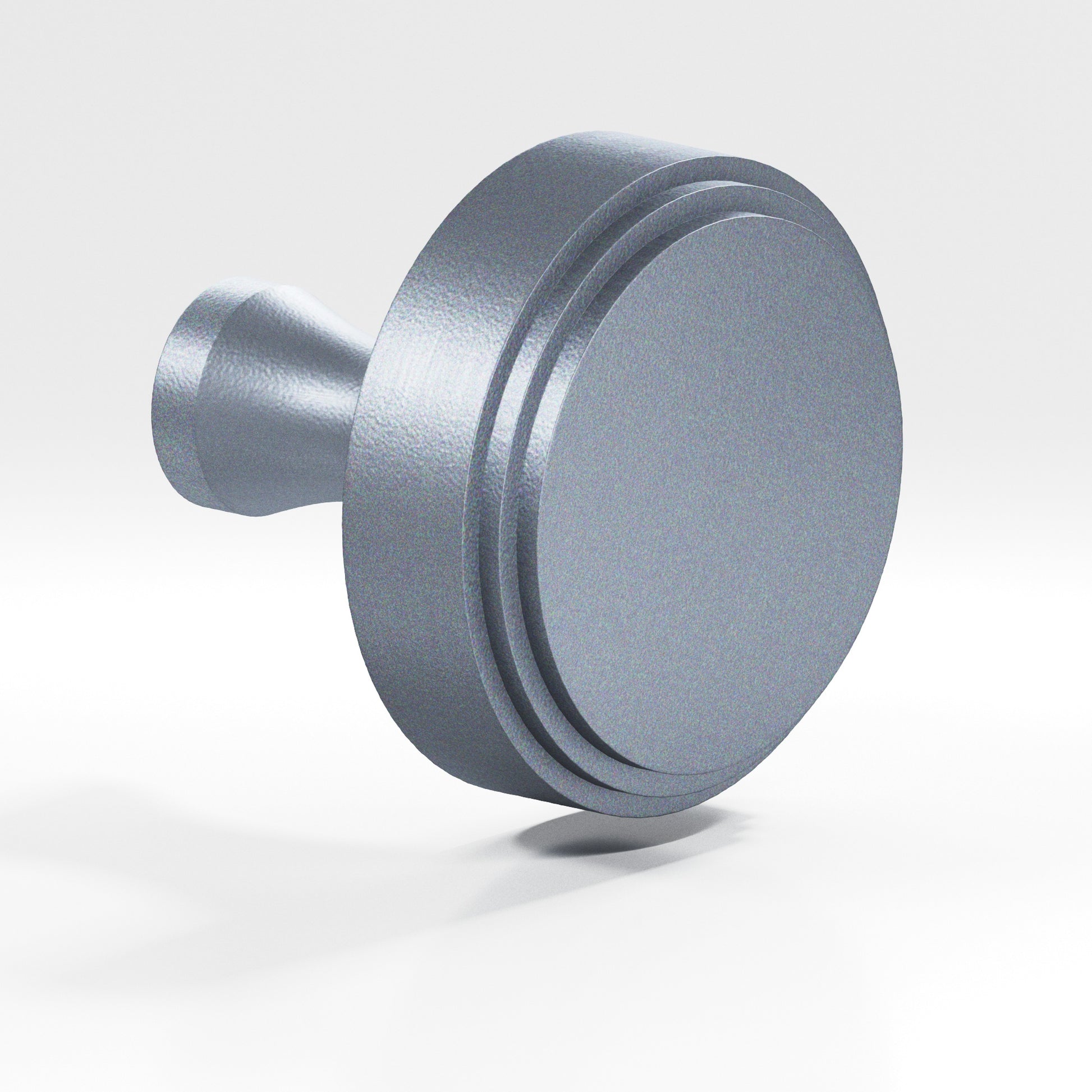 Colonial Bronze Series 620 1" Round Stepped Cabinet Knob With Flared Post Frost Chrome™ / 1"