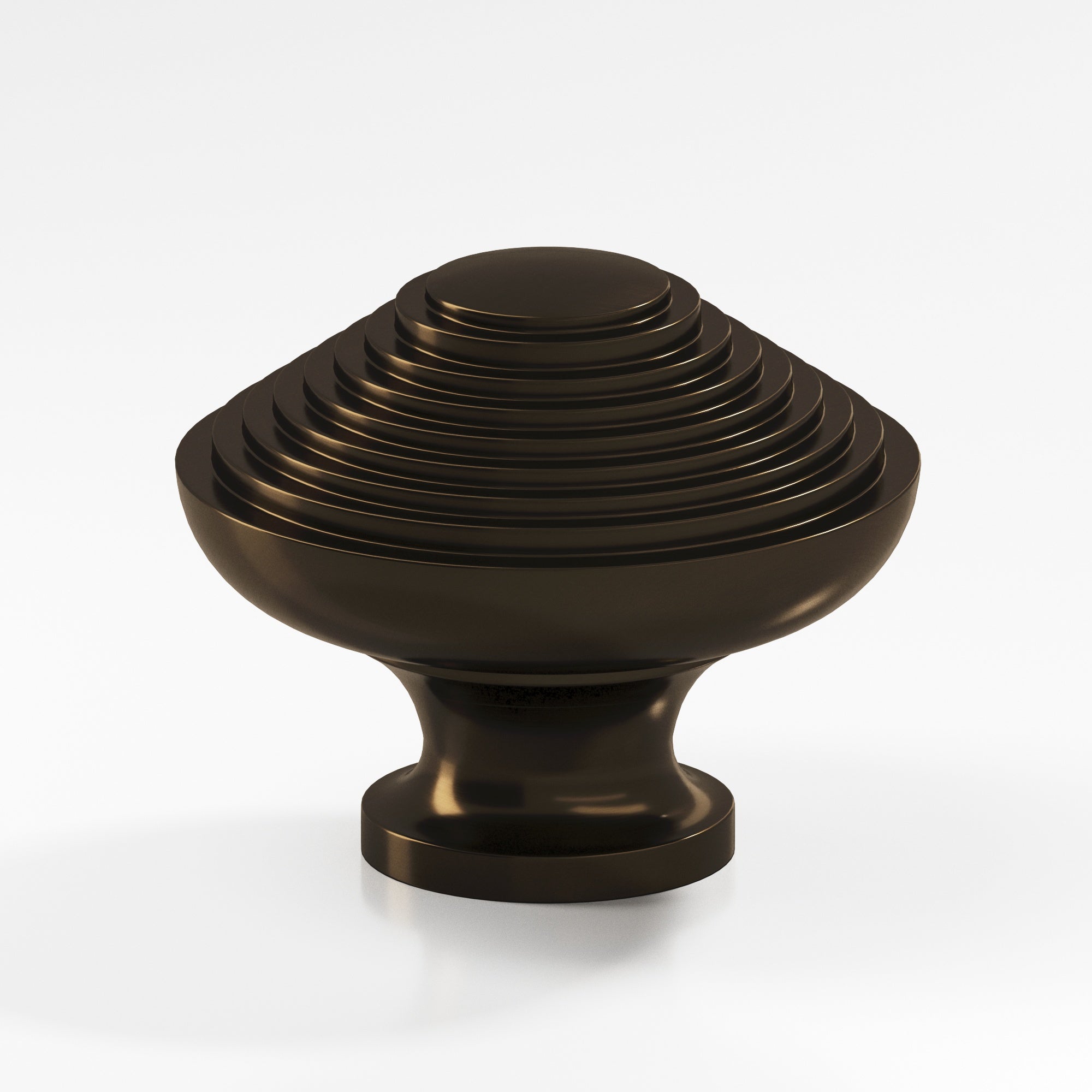 Colonial Bronze Series 633 1.5" Half-Beehive Cabinet Knob Back-To-Back Shower Kit Oil Rubbed Bronze / 1.5"