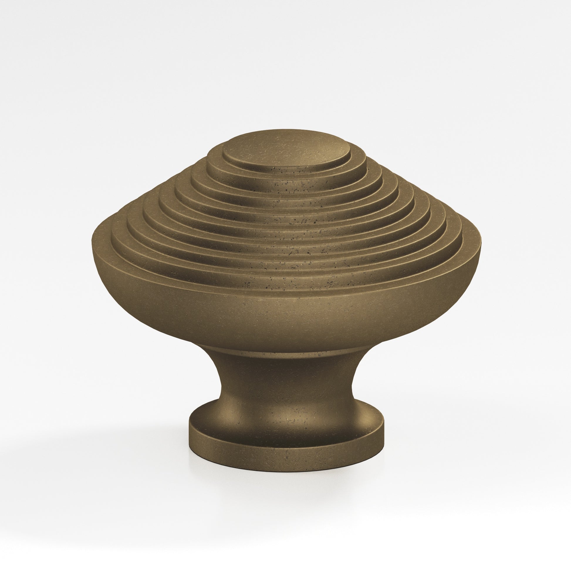 Colonial Bronze Series 632 1.25" Half-Beehive Cabinet Knob Back-To-Back Shower Kit Distressed Oil Rubbed Bronze / 1.25"