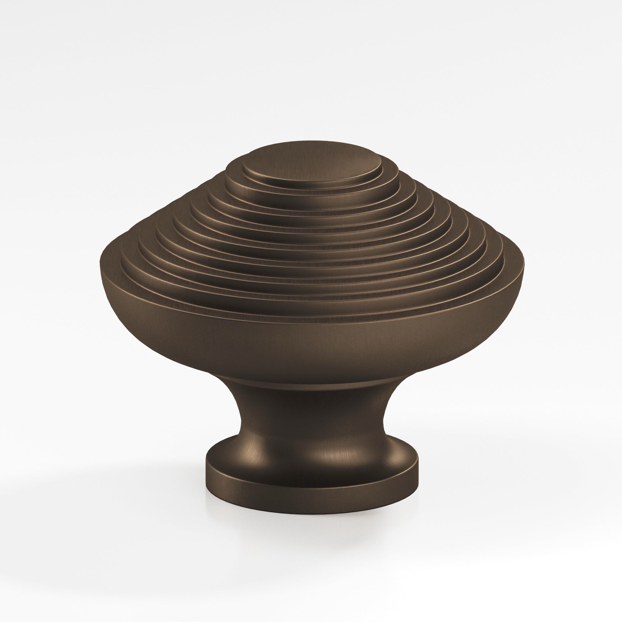 Colonial Bronze Series 632 1.25" Half-Beehive Cabinet Knob Back-To-Back Shower Kit Heritage Bronze / 1.25"