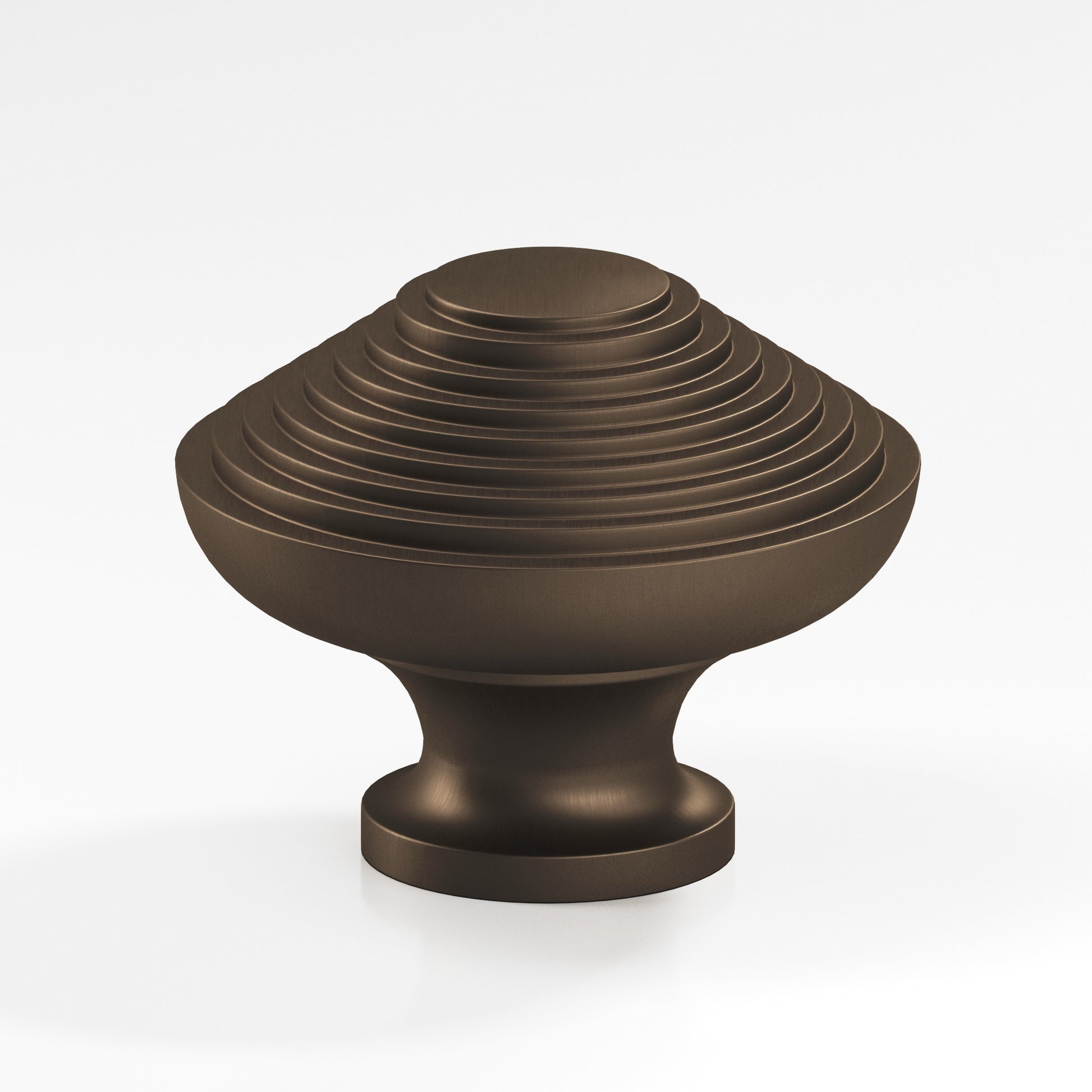 Colonial Bronze Series 633 1.5" Half-Beehive Cabinet Knob Back-To-Back Shower Kit Heritage Bronze / 1.5"