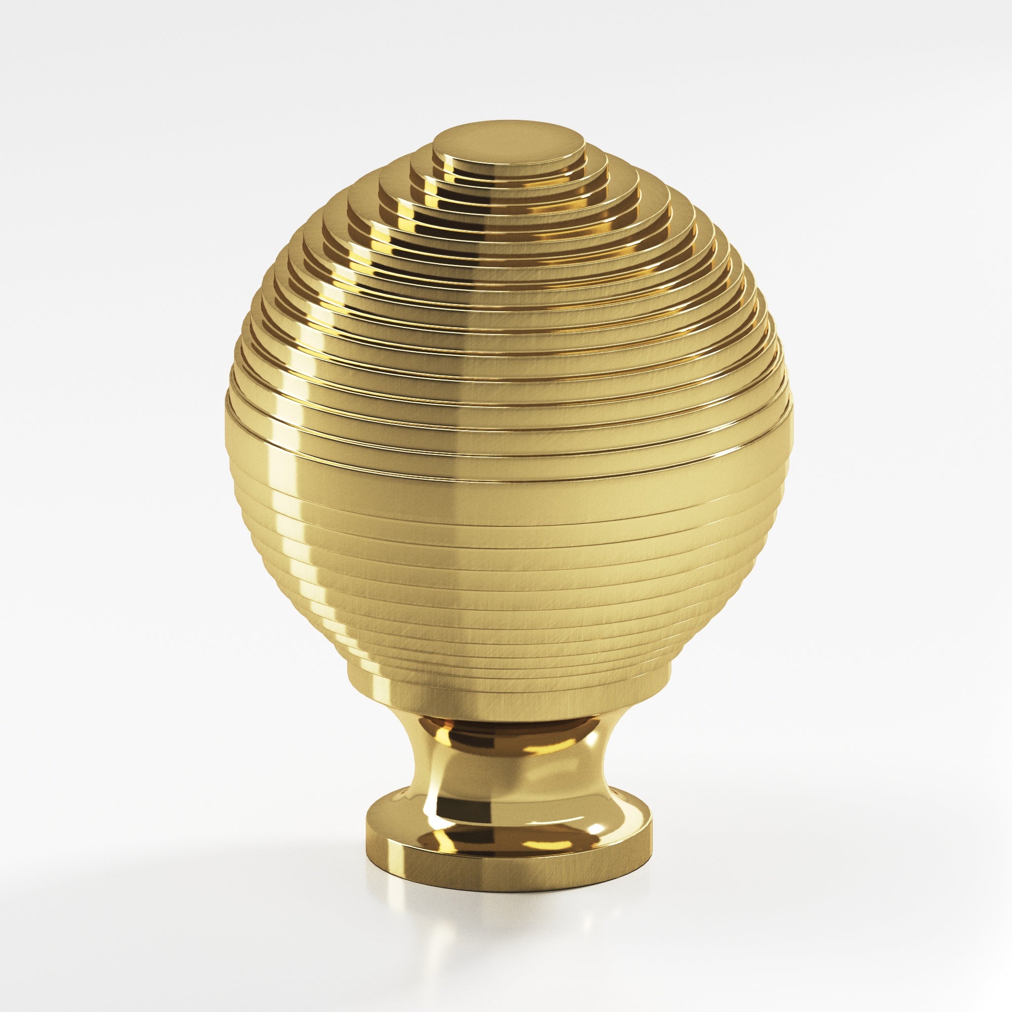 Colonial Bronze Series 637 1.5" Beehive Cabinet Knob Back-To-Back Shower Kit Antique Bronze / 1.5"