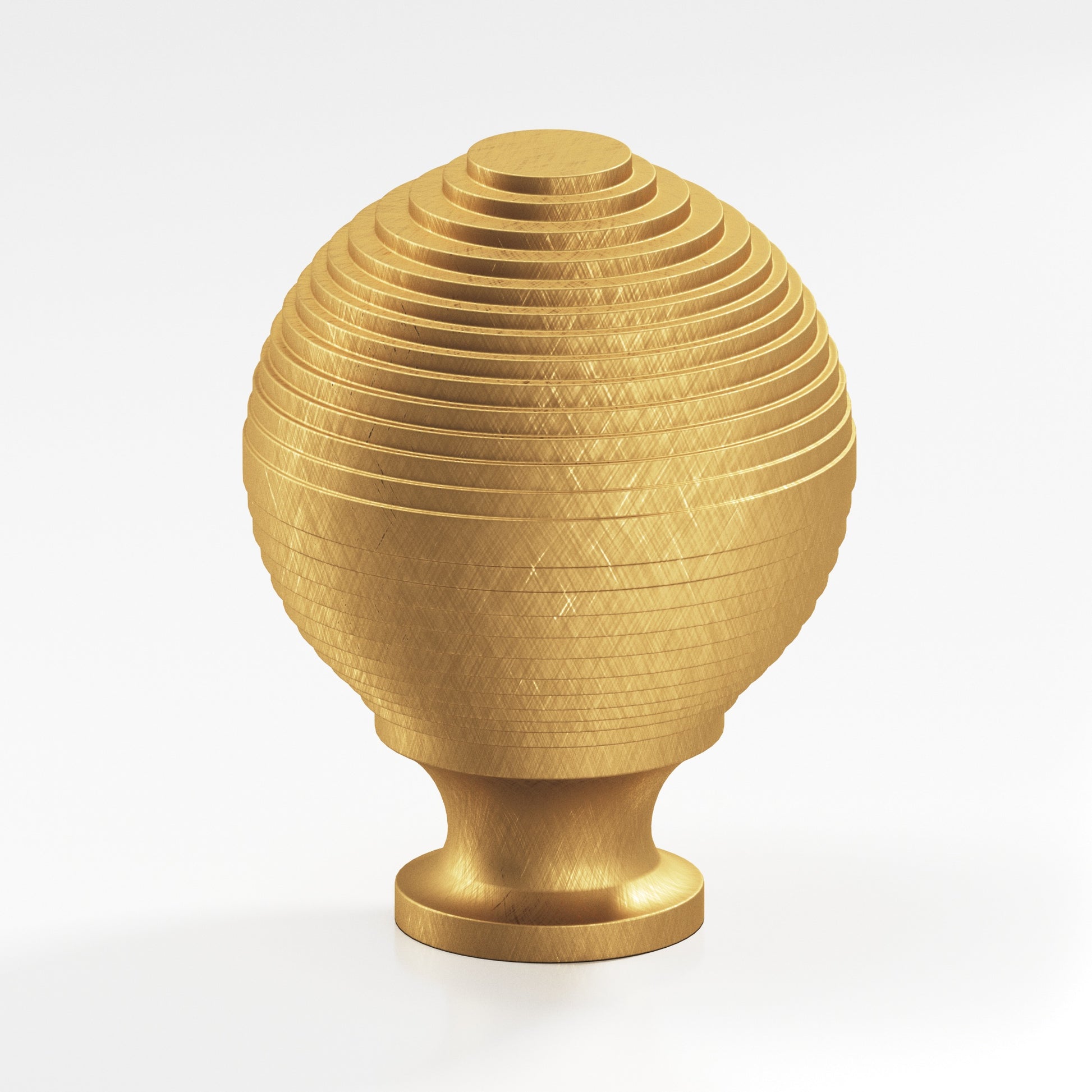 Colonial Bronze Series 636 1.25" Beehive Cabinet Knob Back-To-Back Shower Kit Weathered Brass / 1.25"