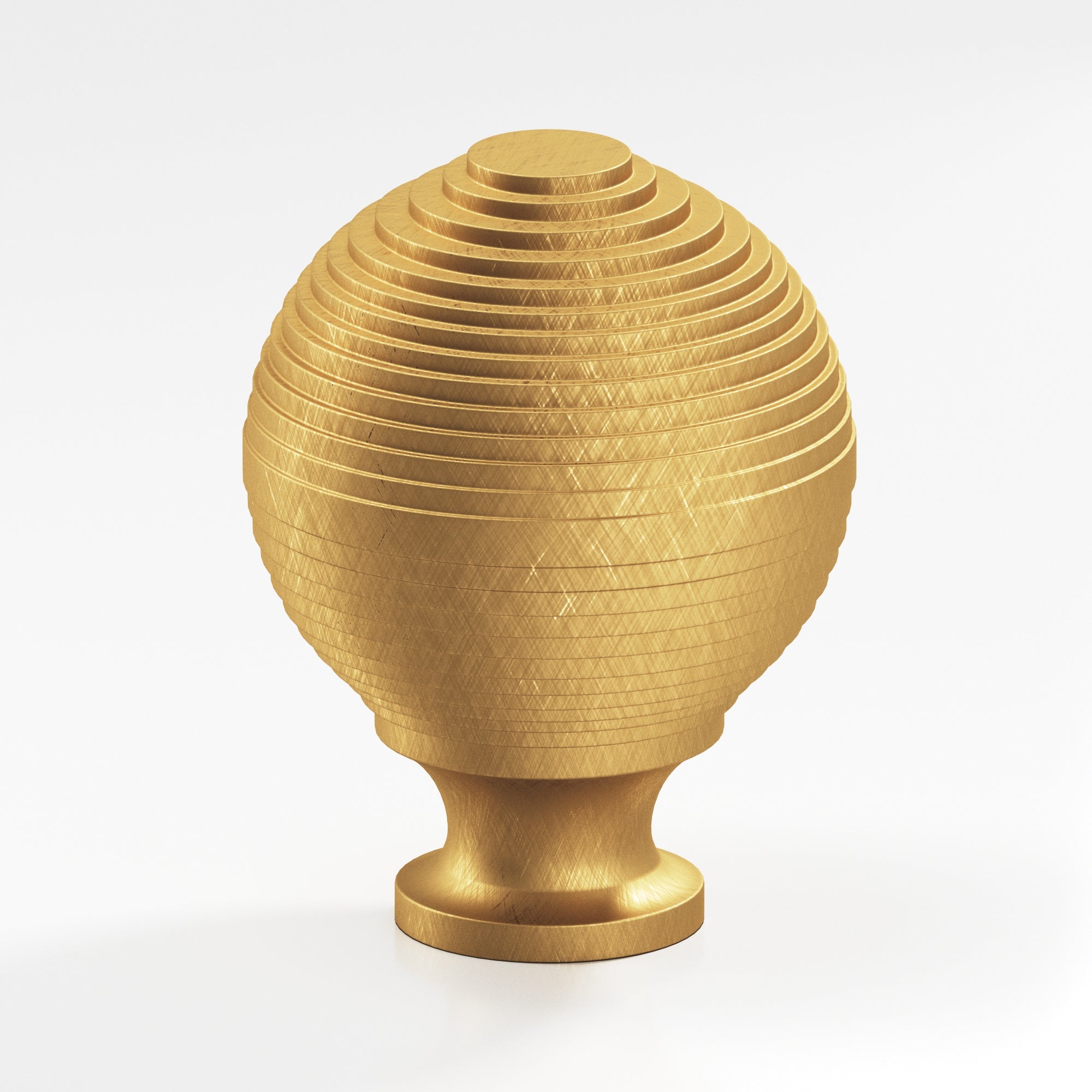 Colonial Bronze Series 637 1.5" Beehive Cabinet Knob Back-To-Back Shower Kit Weathered Brass / 1.5"