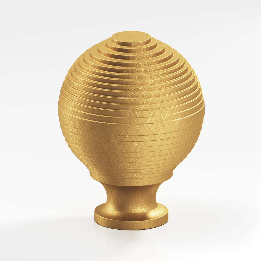 Colonial Bronze Series 637 1.5" Beehive Cabinet Knob Back-To-Back Shower Kit Weathered Brass / 1.5"