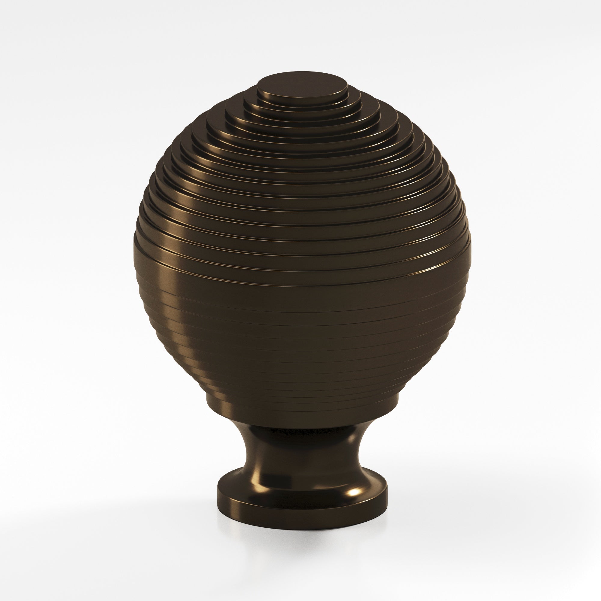 Colonial Bronze Series 637 1.5" Beehive Cabinet Knob Back-To-Back Shower Kit Oil Rubbed Bronze / 1.5"