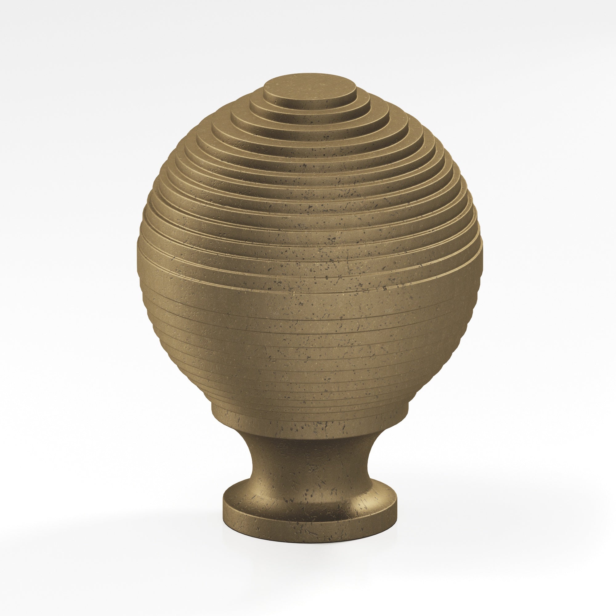 Colonial Bronze Series 636 1.25" Beehive Cabinet Knob Back-To-Back Shower Kit Distressed Oil Rubbed Bronze / 1.25"