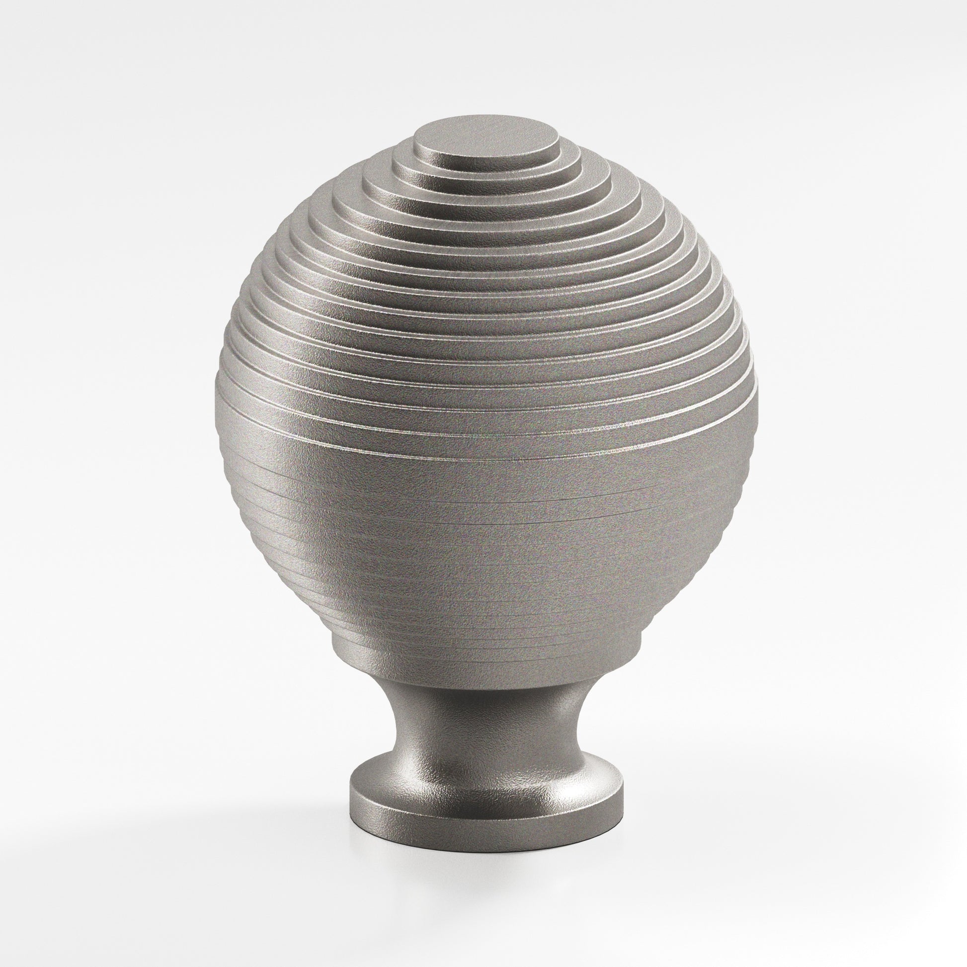 Colonial Bronze Series 636 1.25" Beehive Cabinet Knob Back-To-Back Shower Kit Frost Nickel™ / 1.25"