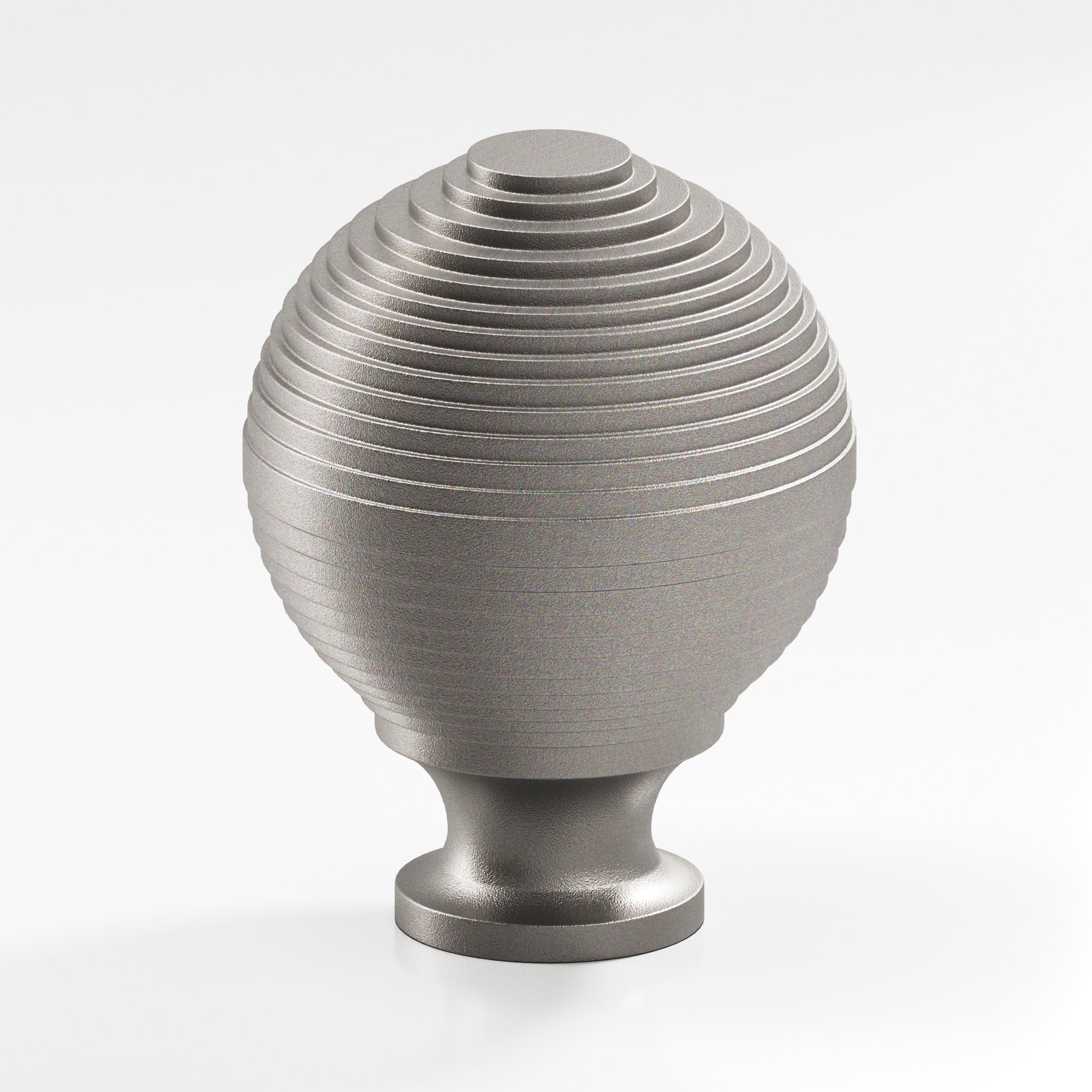 Colonial Bronze Series 636 1.25" Beehive Cabinet Knob Back-To-Back Shower Kit Frost Nickel™ / 1.25"