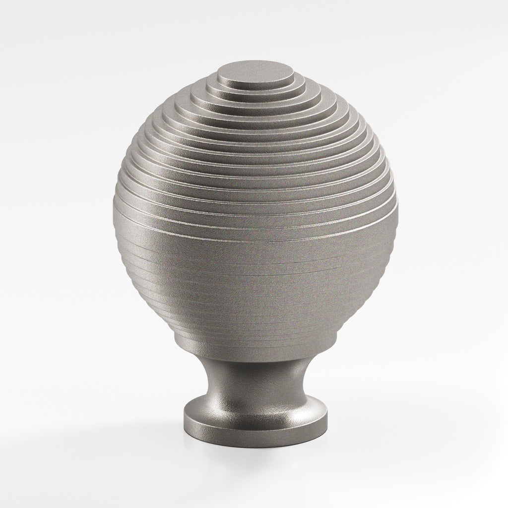 Colonial Bronze Series 637 1.5" Beehive Cabinet Knob Back-To-Back Shower Kit Frost Nickel™ / 1.5"