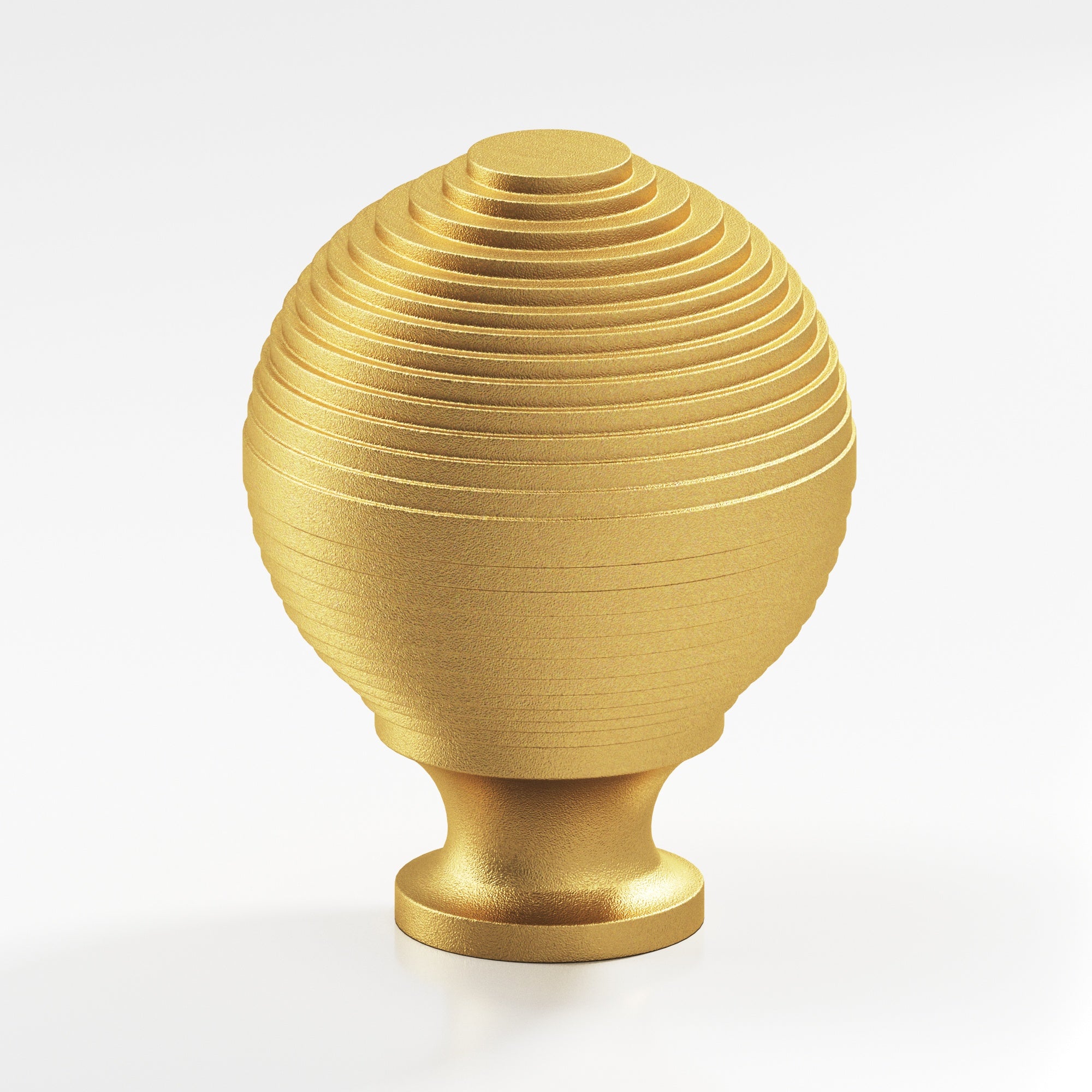 Colonial Bronze Series 637 1.5" Beehive Cabinet Knob Back-To-Back Shower Kit Frost Brass™ / 1.5"