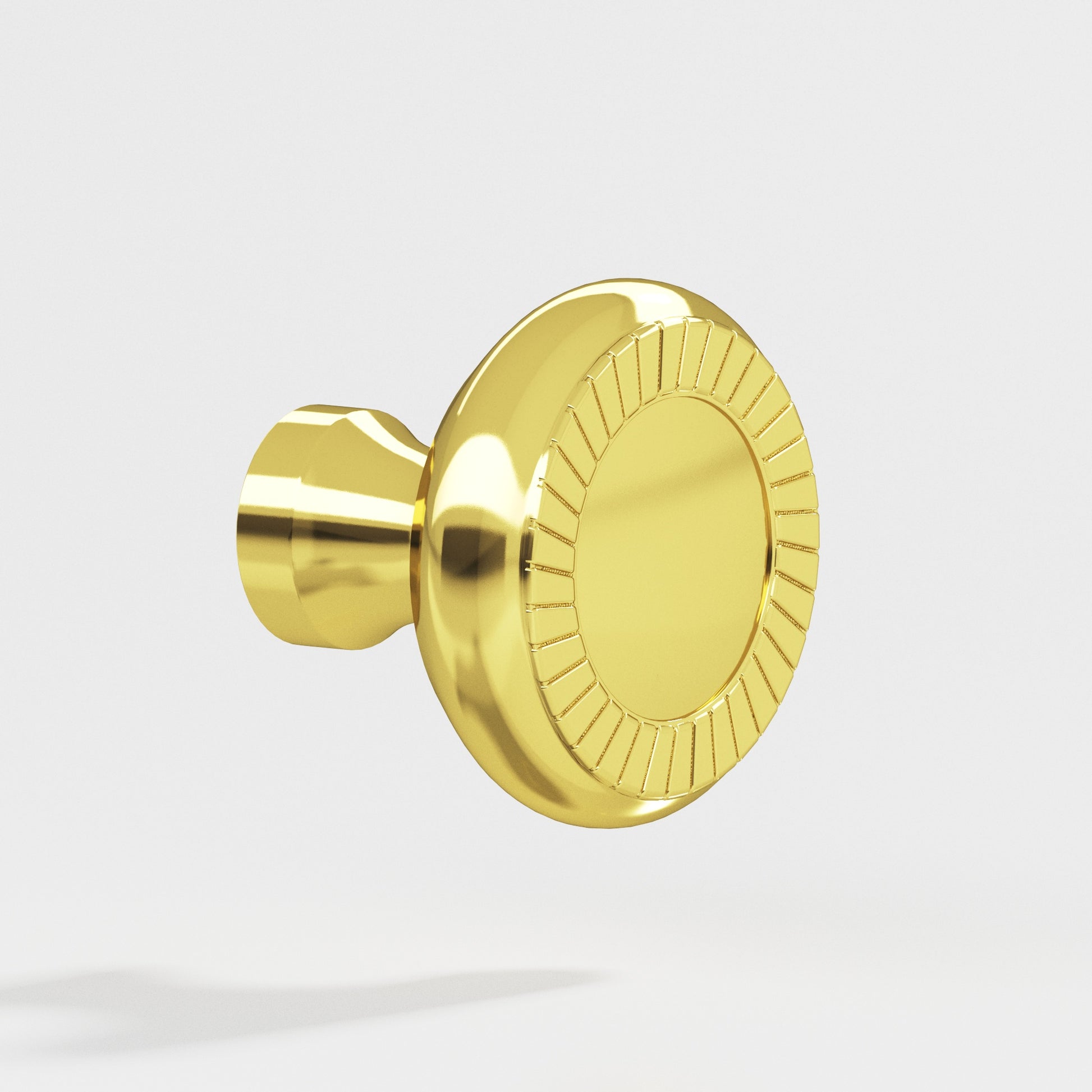 Colonial Bronze Series 657 1.4375" Round Roped Cabinet Knob Back-To-Back Shower Kit French Gold / 1.4375"