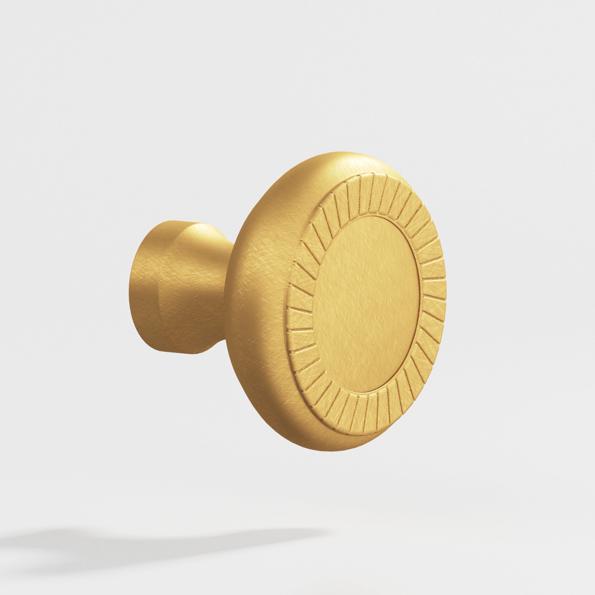 Colonial Bronze Series 655 1.1875" Round Roped Cabinet Knob Weathered Brass / 1.1875"