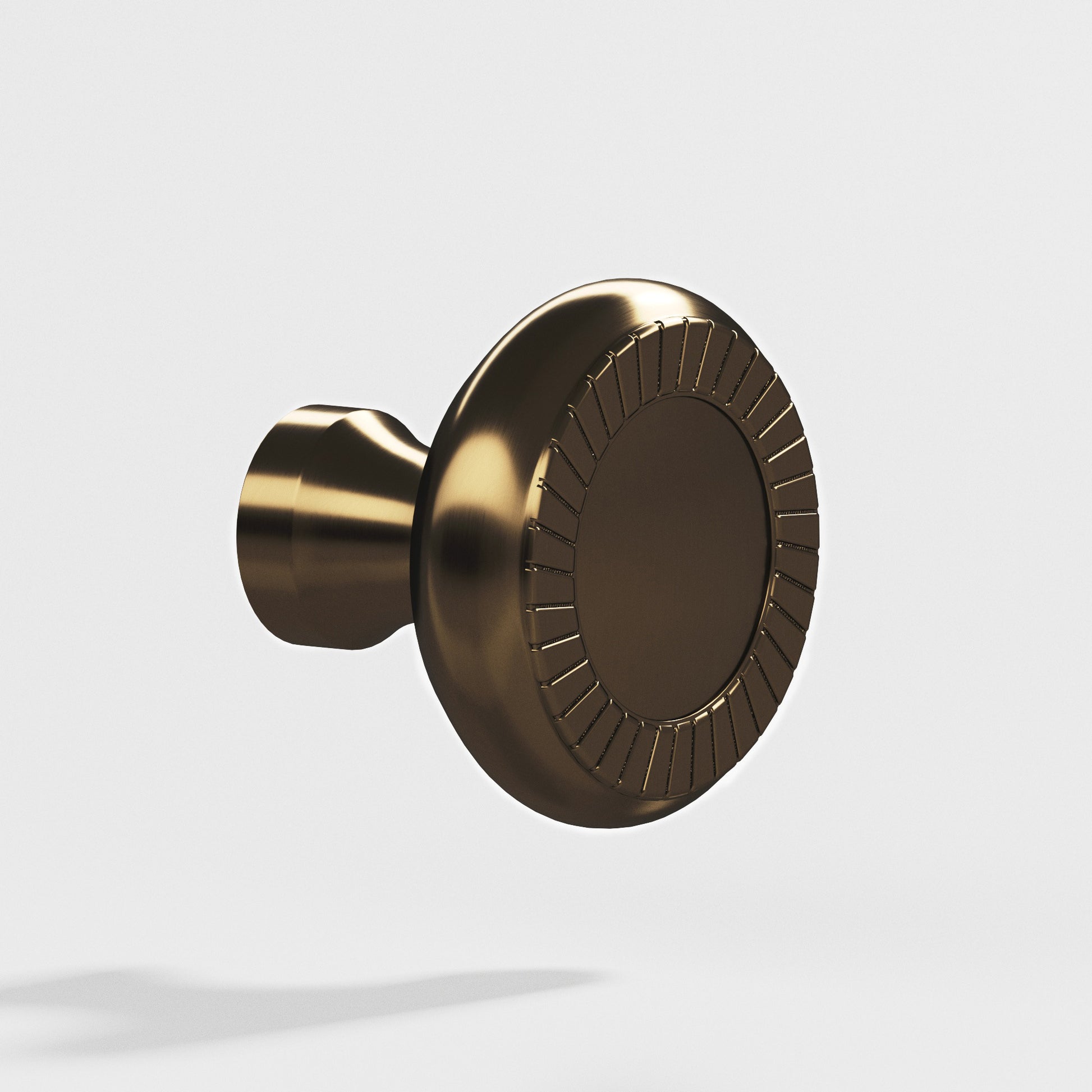 Colonial Bronze Series 657 1.4375" Round Roped Cabinet Knob Back-To-Back Shower Kit Oil Rubbed Bronze / 1.4375"