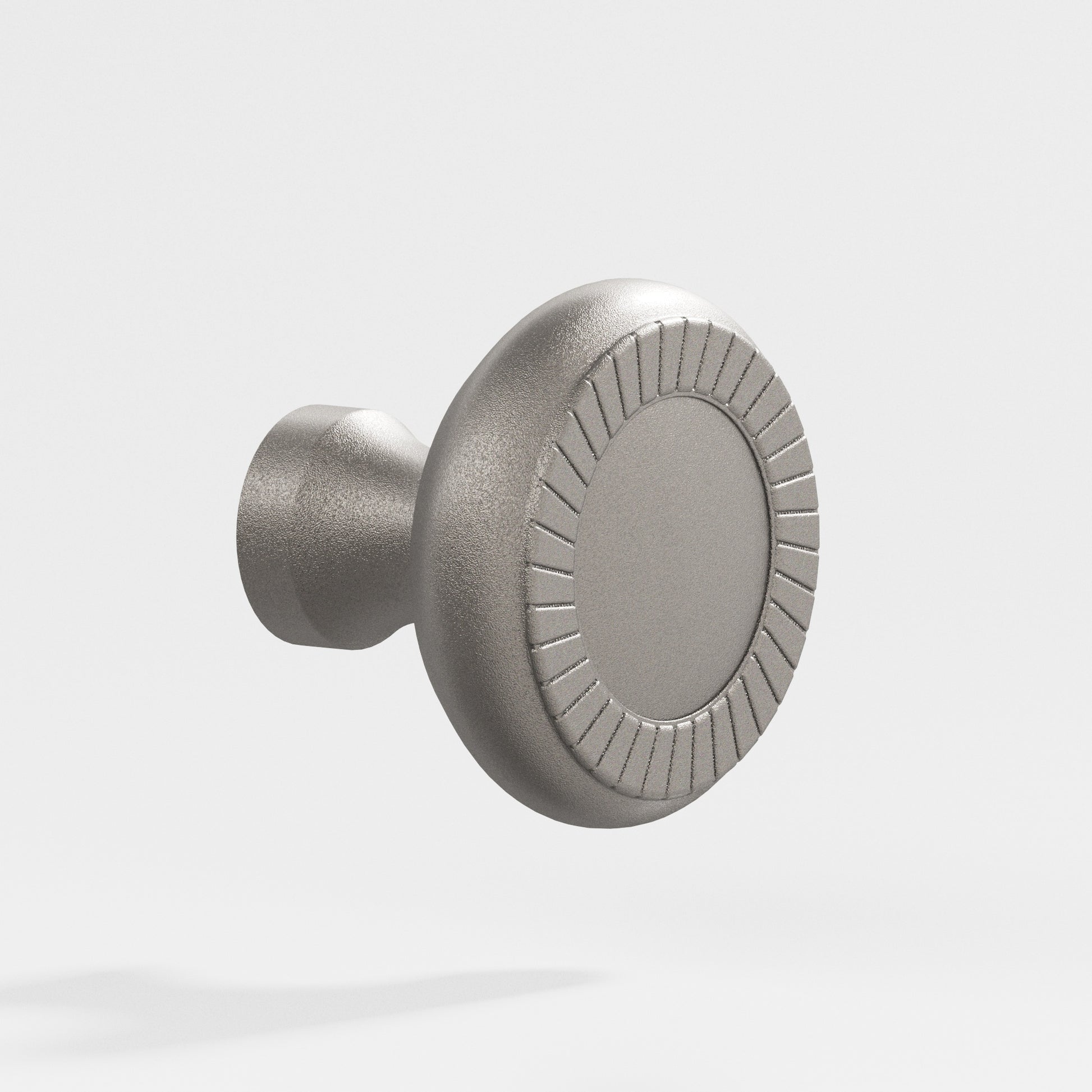 Colonial Bronze Series 655 1.1875" Round Roped Cabinet Knob Frost Nickel™ / 1.1875"