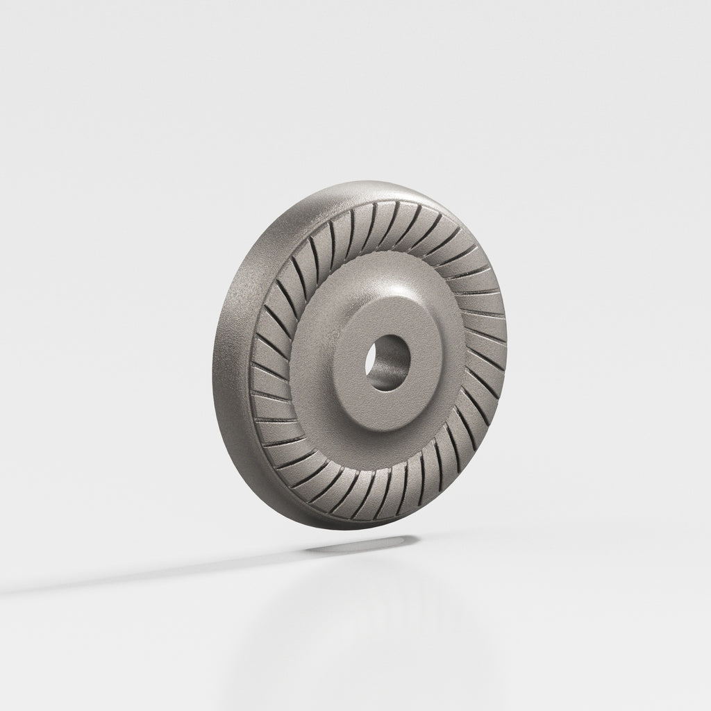 Colonial Bronze Series 658 1.625" Round Roped Backplate Frost Nickel™ / 1.625"