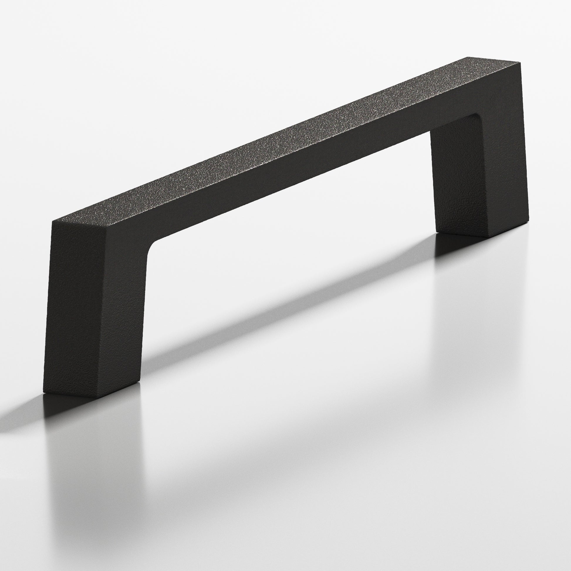 Colonial Bronze Series 661 3" Rectangular Cabinet Pull With Tapered Square Legs Frost Black™ / 3"
