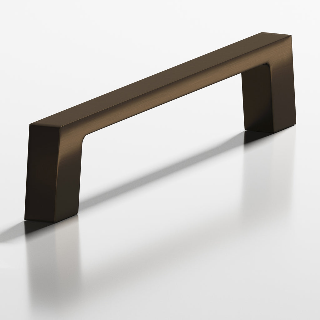 Colonial Bronze Series 741 4" Rectangular Cabinet Pull With Tapered Square Legs Oil Rubbed Bronze / 4"