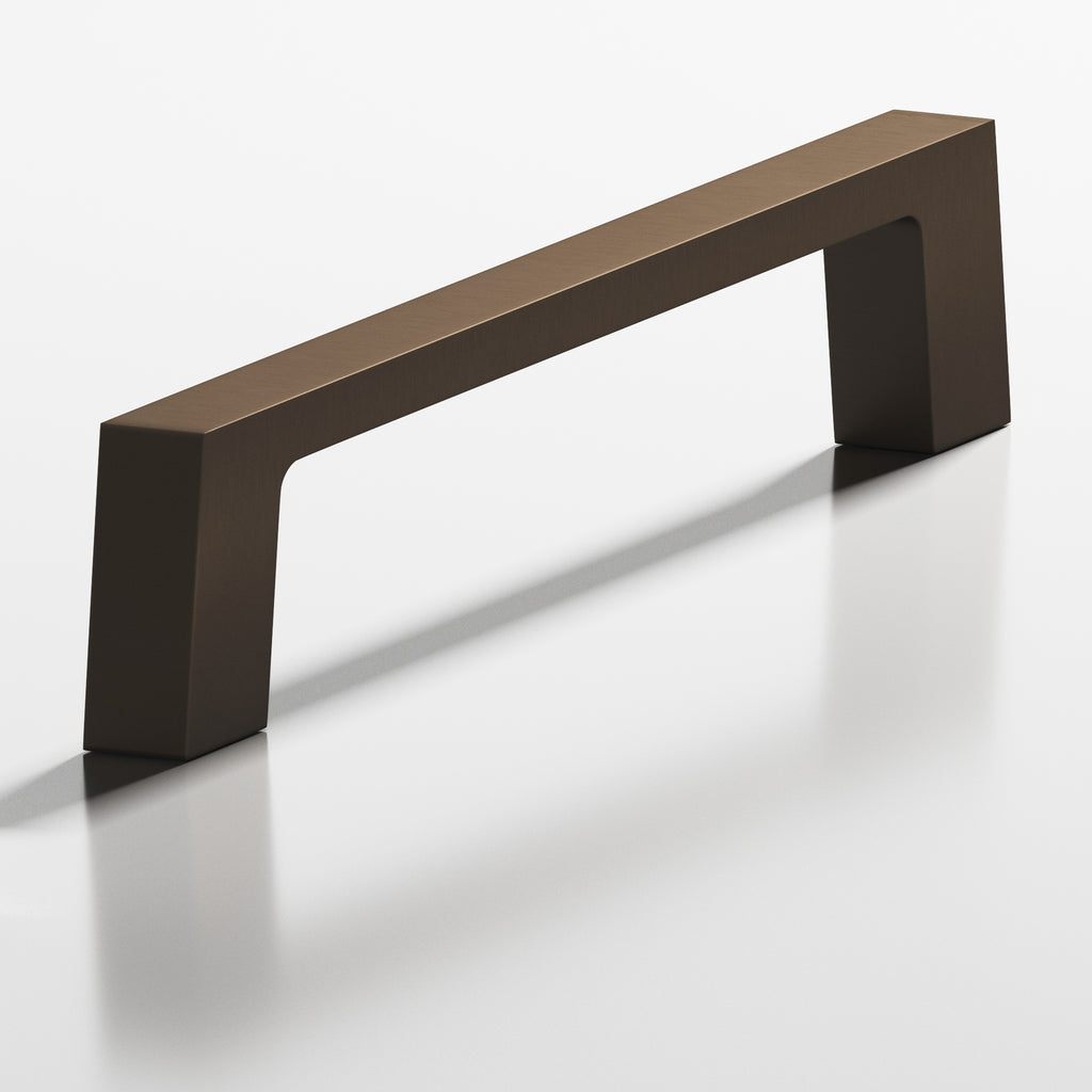Colonial Bronze Series 741 3" Rectangular Cabinet Pull With Tapered Square Legs Heritage Bronze / 3"