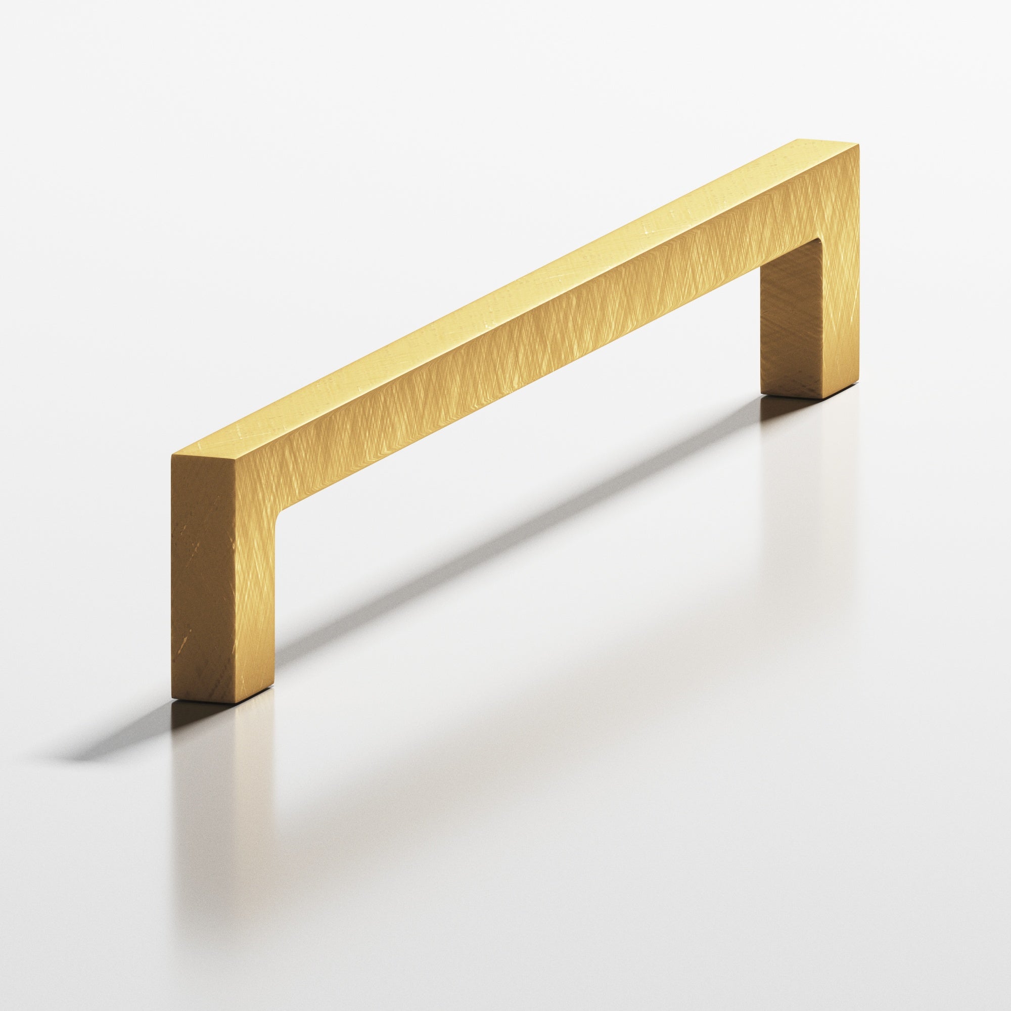 Colonial Bronze Series 667 5" Rectangular Cabinet Pull With Rectangular Legs Weathered Brass / 5"