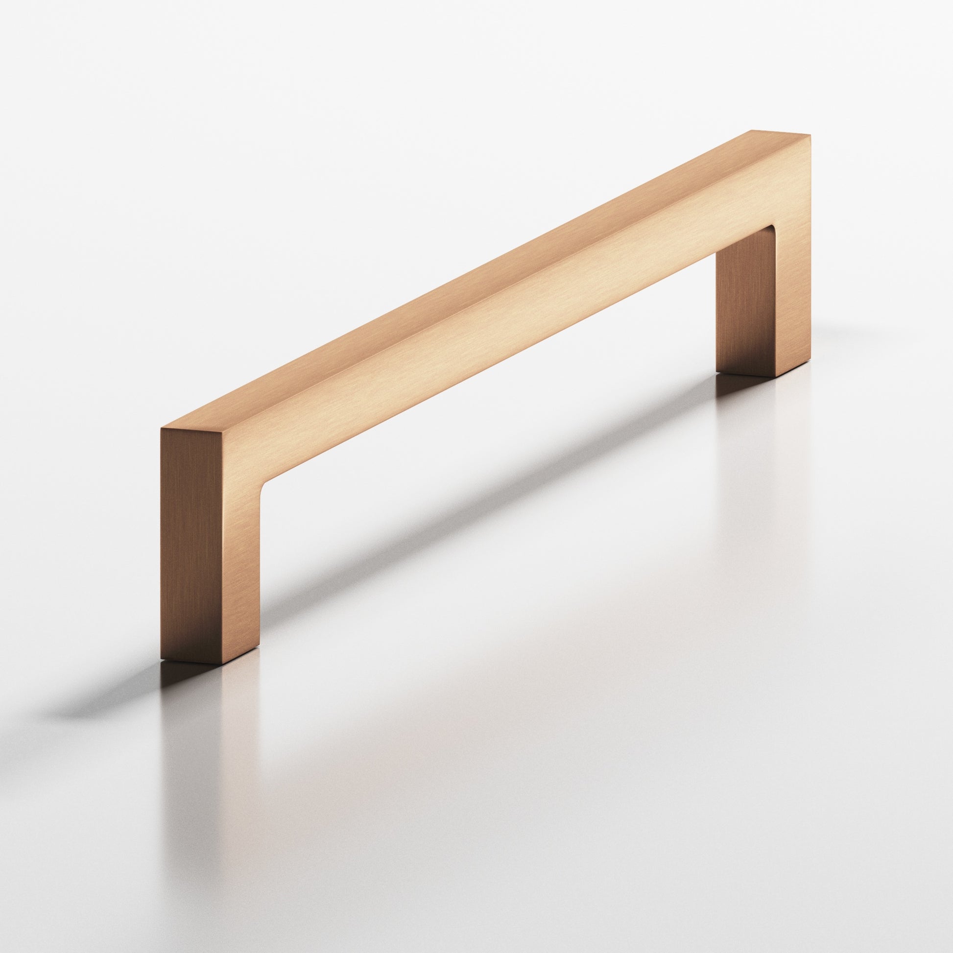 Colonial Bronze Series 667 2.375" Rectangular Cabinet Pull With Rectangular Legs Satin Bronze / 2.375"