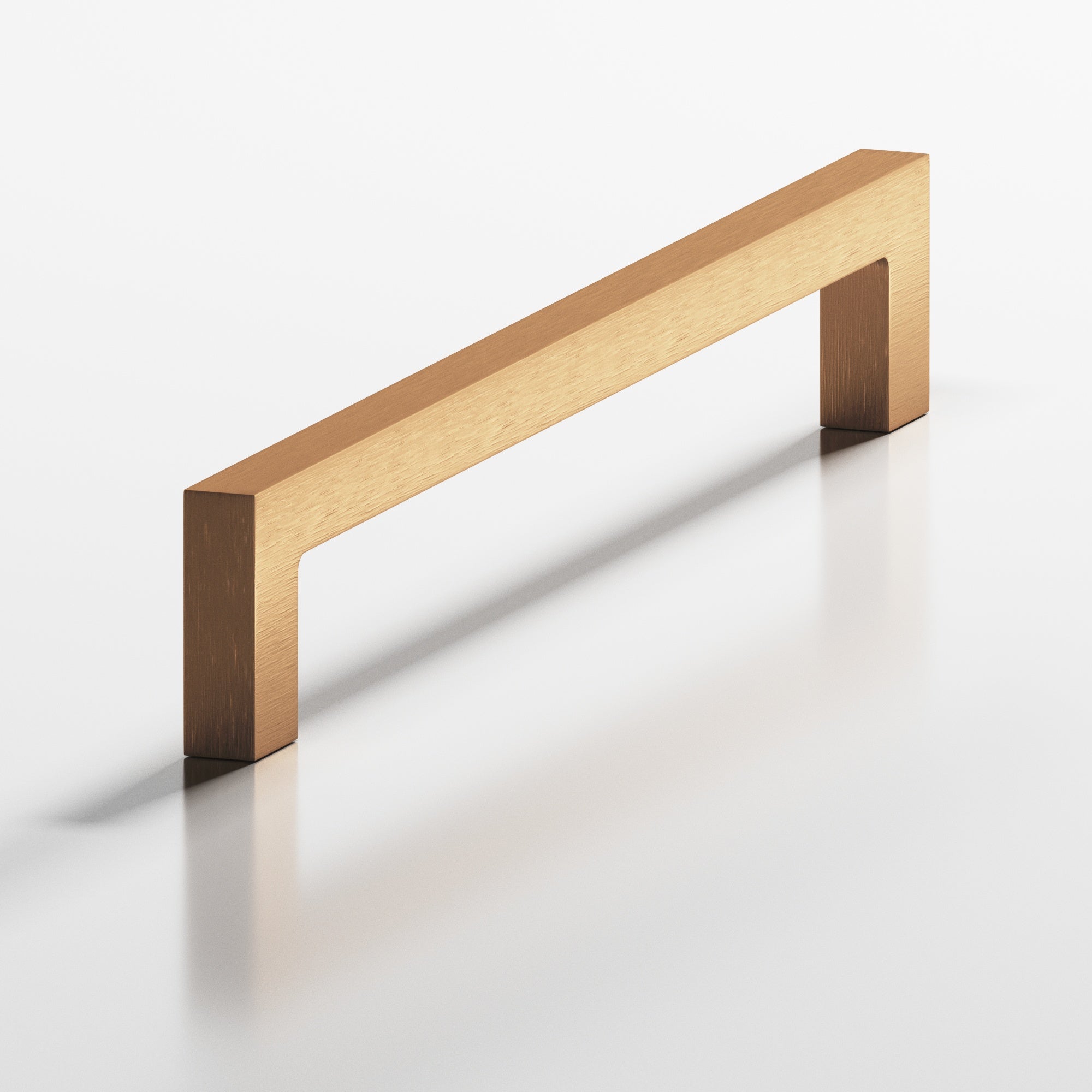 Colonial Bronze Series 667 5" Rectangular Cabinet Pull With Rectangular Legs Matte Satin Bronze / 5"