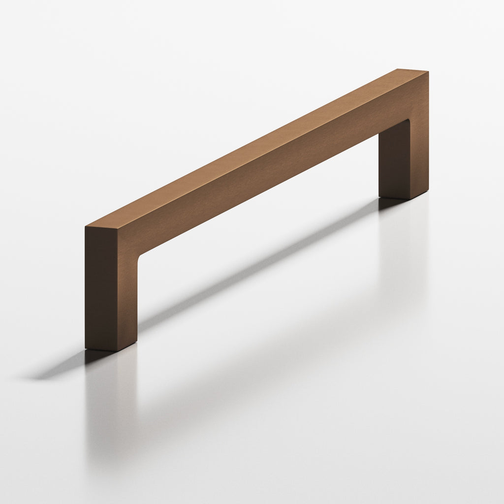 Colonial Bronze Series 667 2.375" Rectangular Cabinet Pull With Rectangular Legs Matte Oil Rubbed Bronze / 2.375"