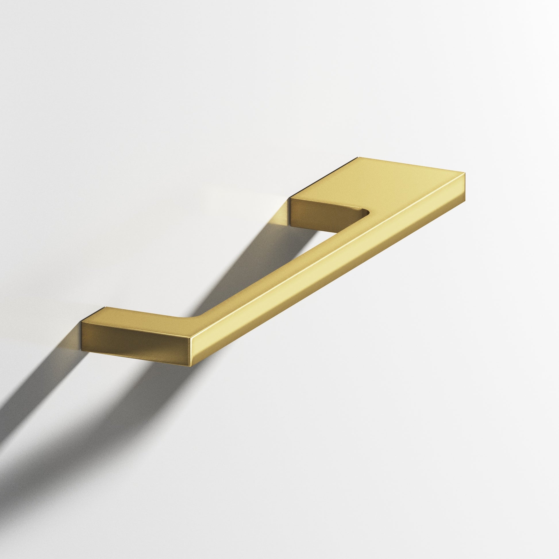 Colonial Bronze Series 668 6" Rectangular Cabinet Pull With Unequal-Width Rectangular Legs Antique Bronze / 6"