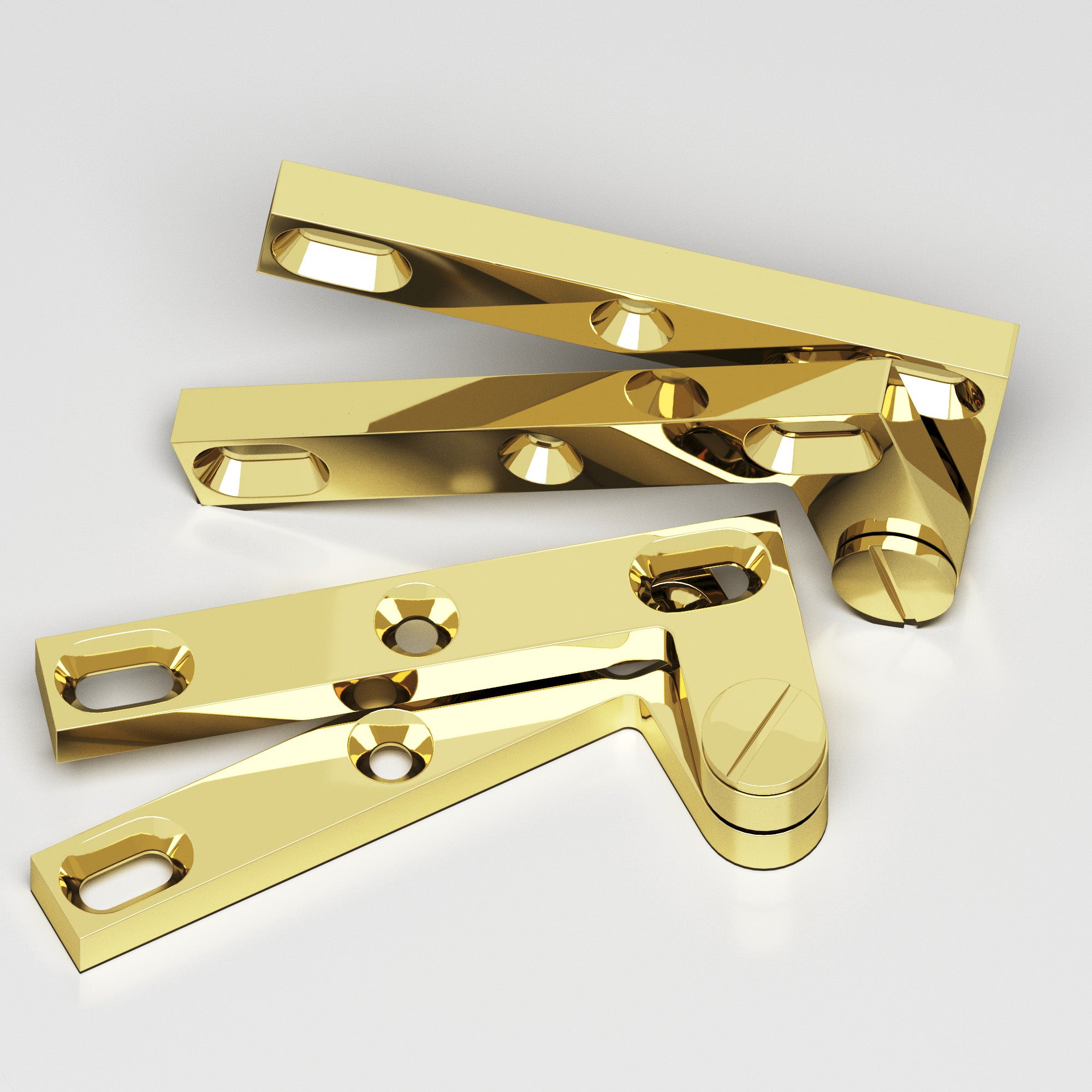 Colonial Bronze Series 6 4.375" Removable Screw Pivot Hinge Polished Brass / 4.375"